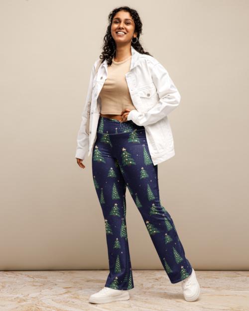 One Wear Christmas Ibis: Design 01 – Flare Leggings