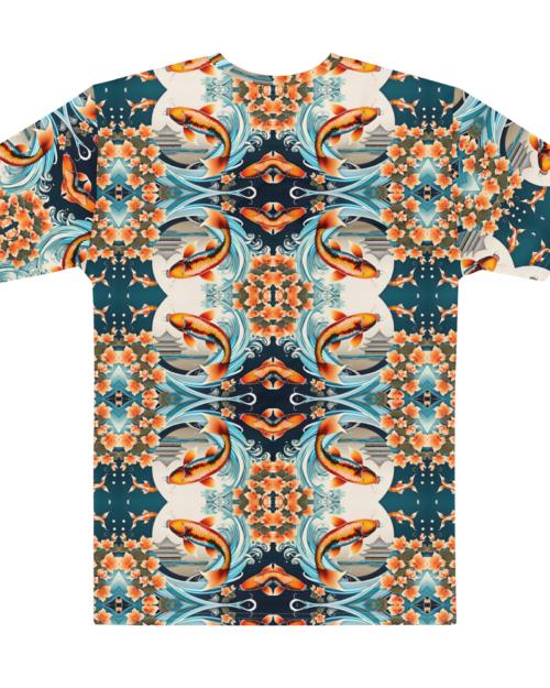 Koi-Men Apparel: Design 15 –  Men’s cotton crew neck t-shirt