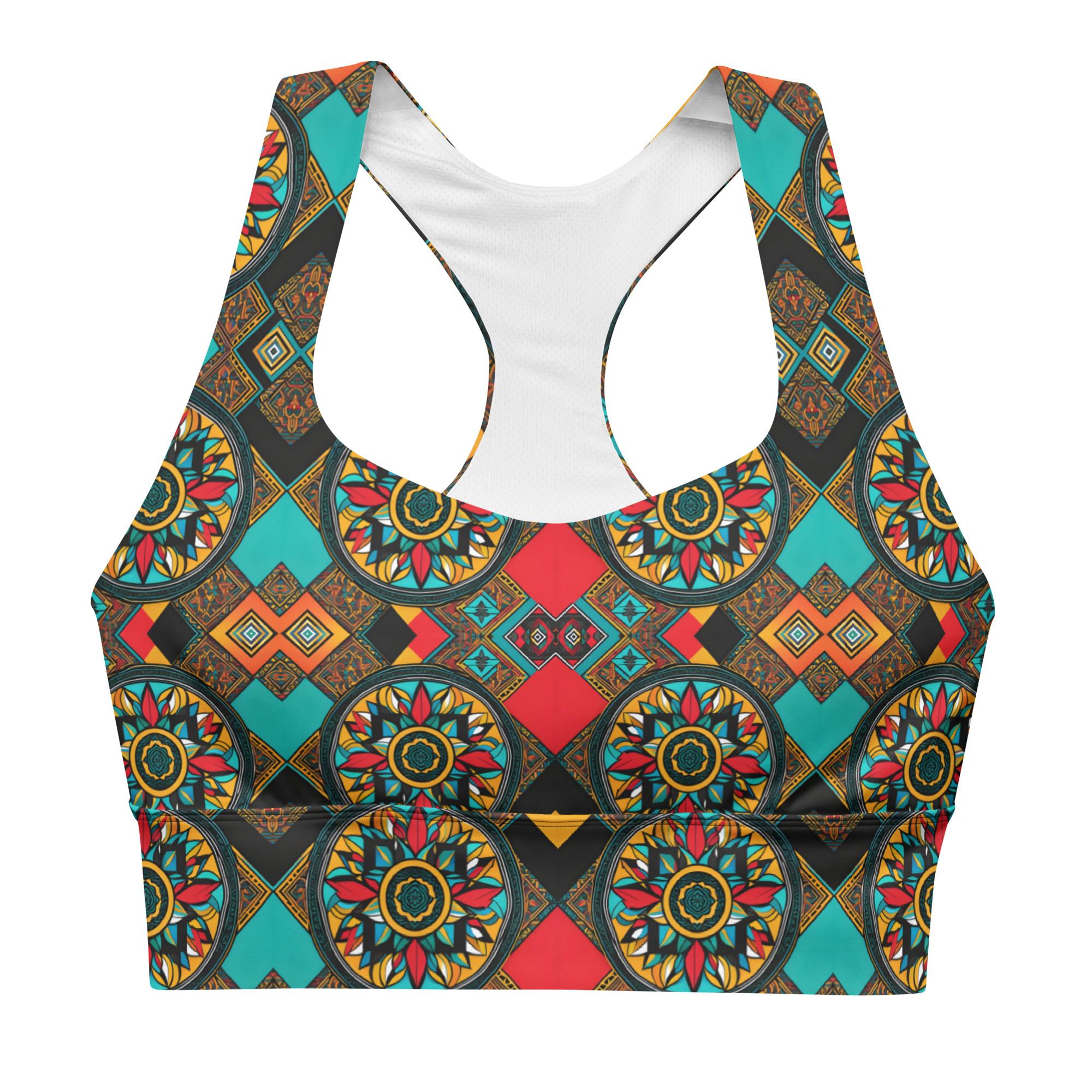Recycled Longline Sports Bra