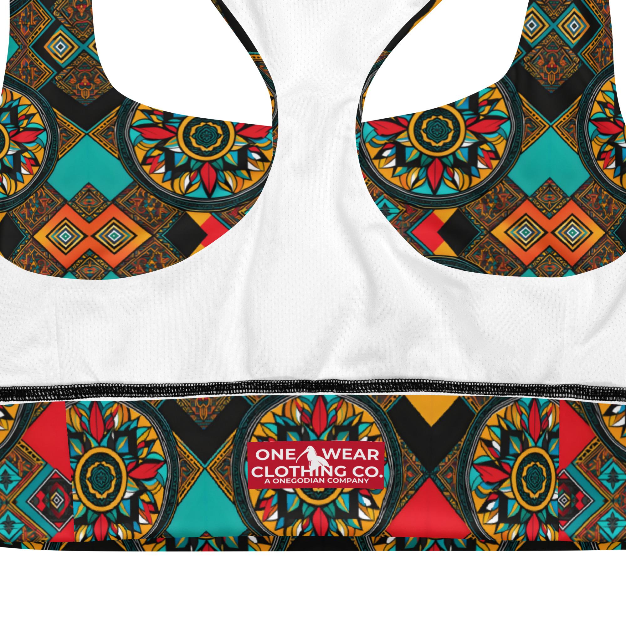 Recycled Longline Sports Bra - Image 2