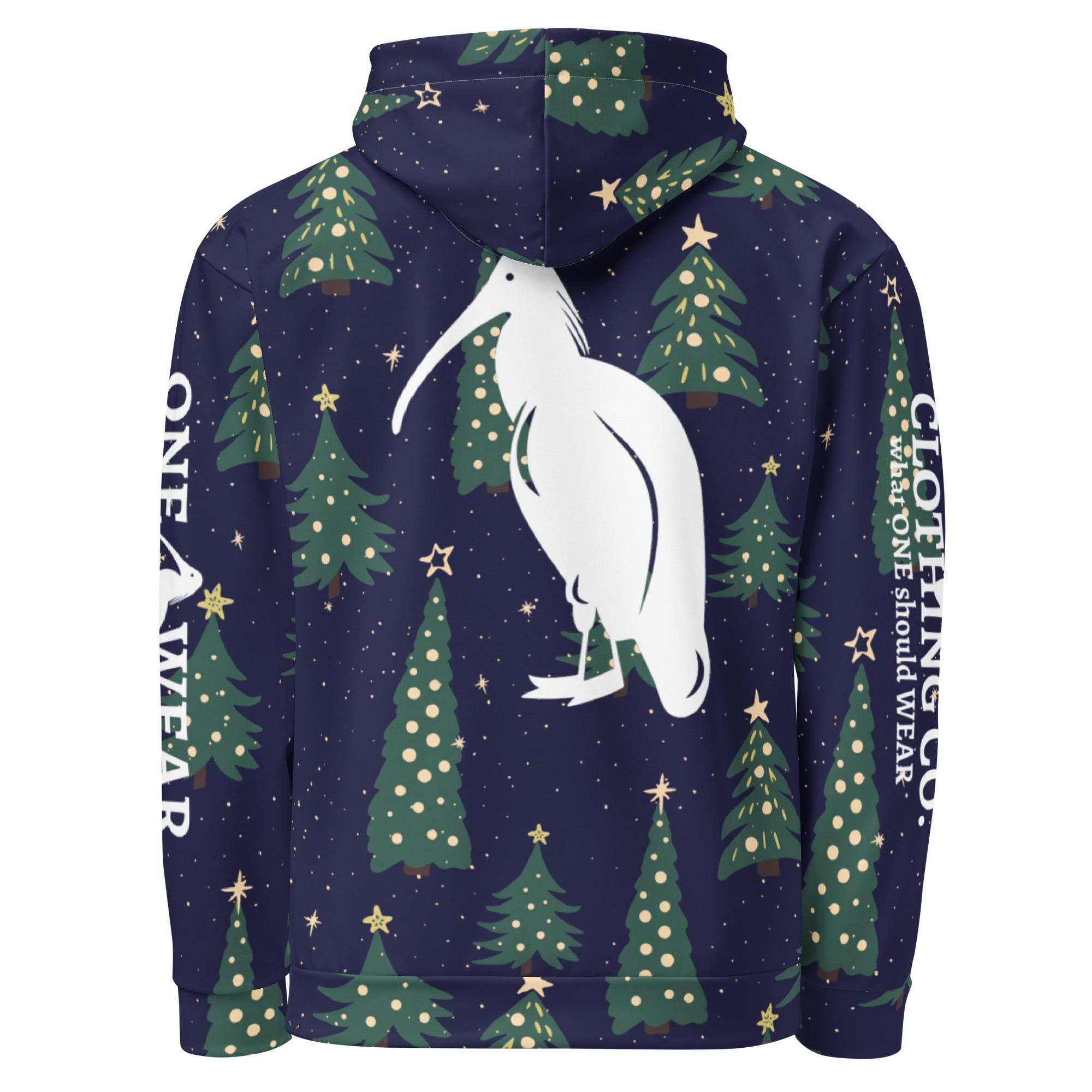 One Wear Christmas Ibis: Design 01 – Unisex Hoodie - Image 6