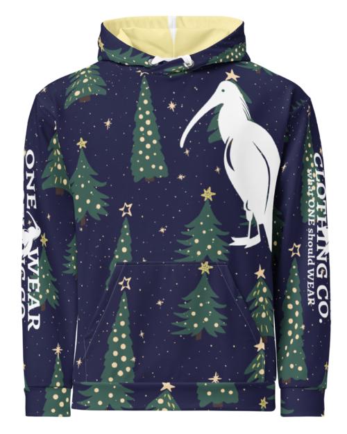 One Wear Christmas Ibis: Design 01 – Unisex Hoodie