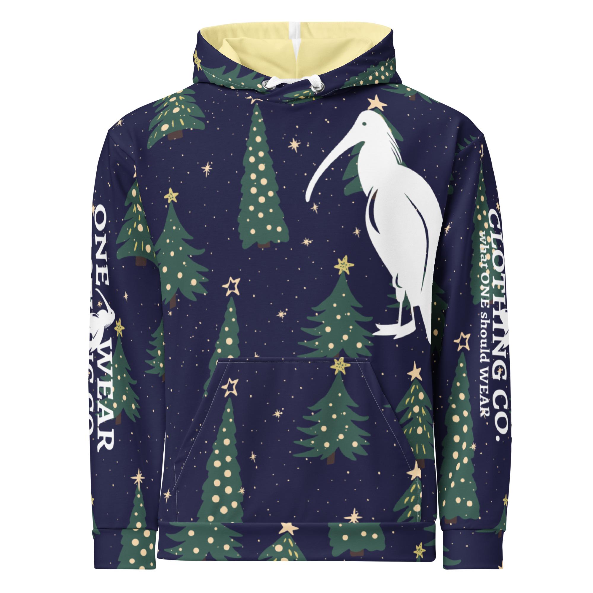 One Wear Christmas Ibis: Design 01 – Unisex Hoodie