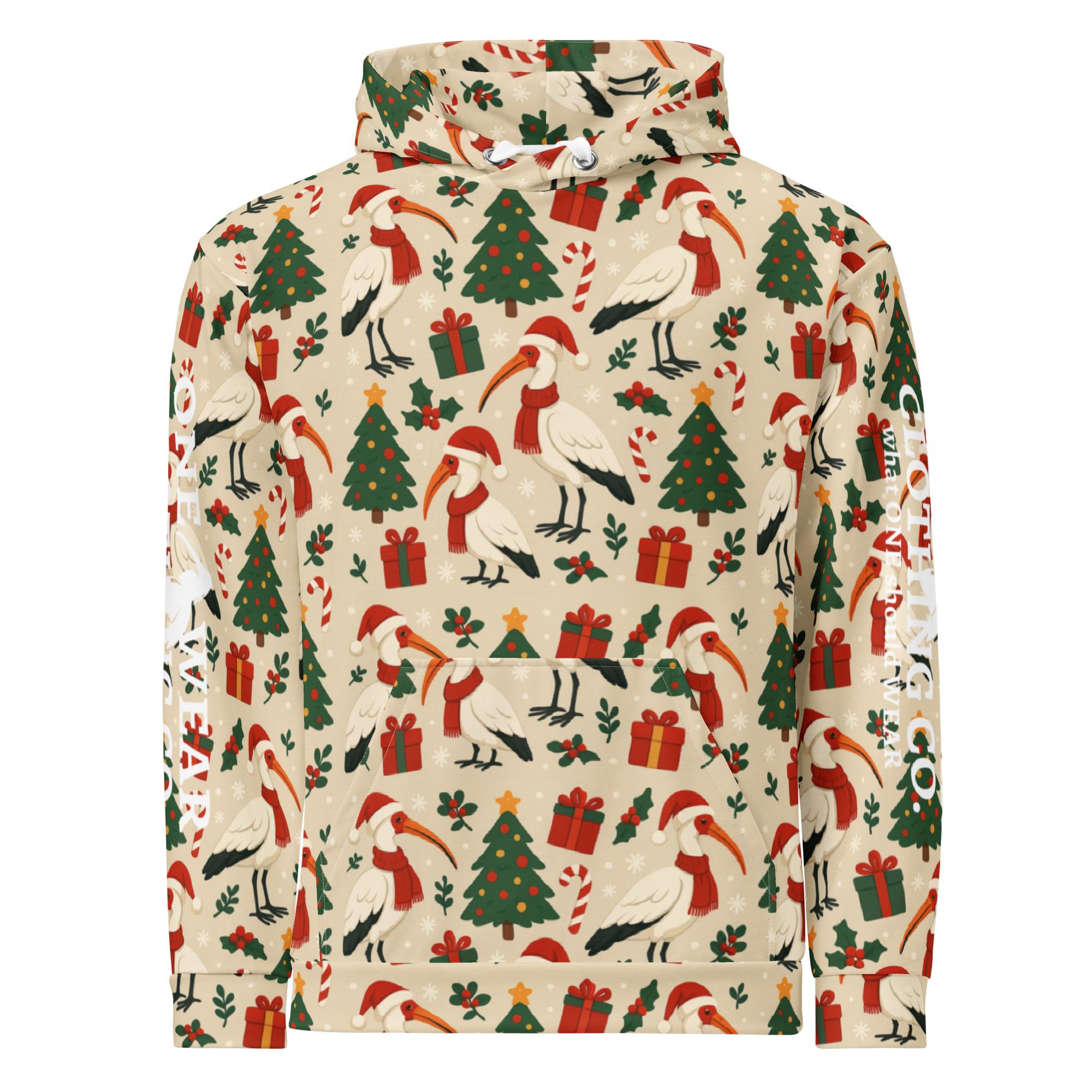 One Wear Christmas Ibis: Design 02 – Unisex Hoodie