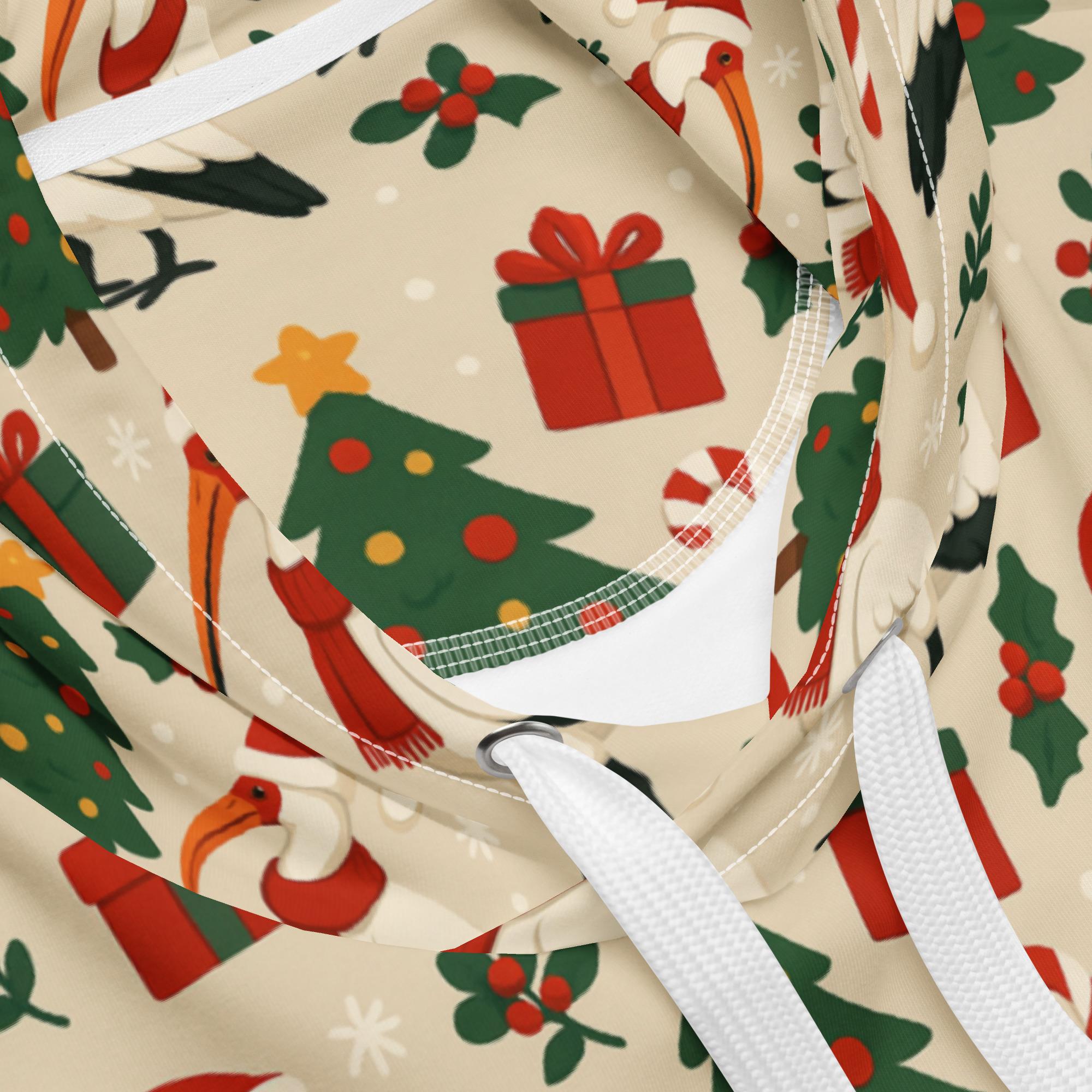 One Wear Christmas Ibis: Design 02 – Unisex Hoodie - Image 6