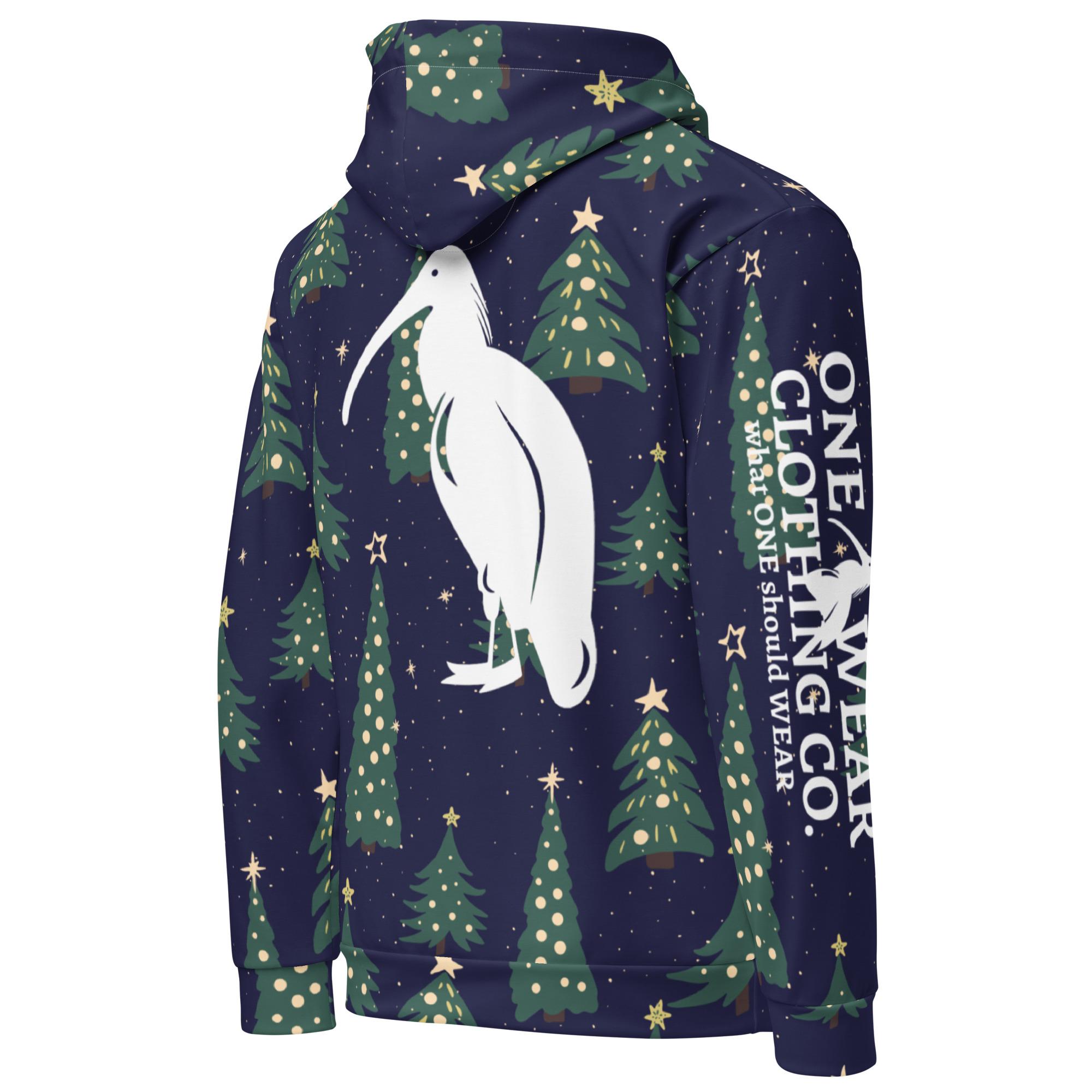 One Wear Christmas Ibis: Design 01 – Unisex Hoodie - Image 7