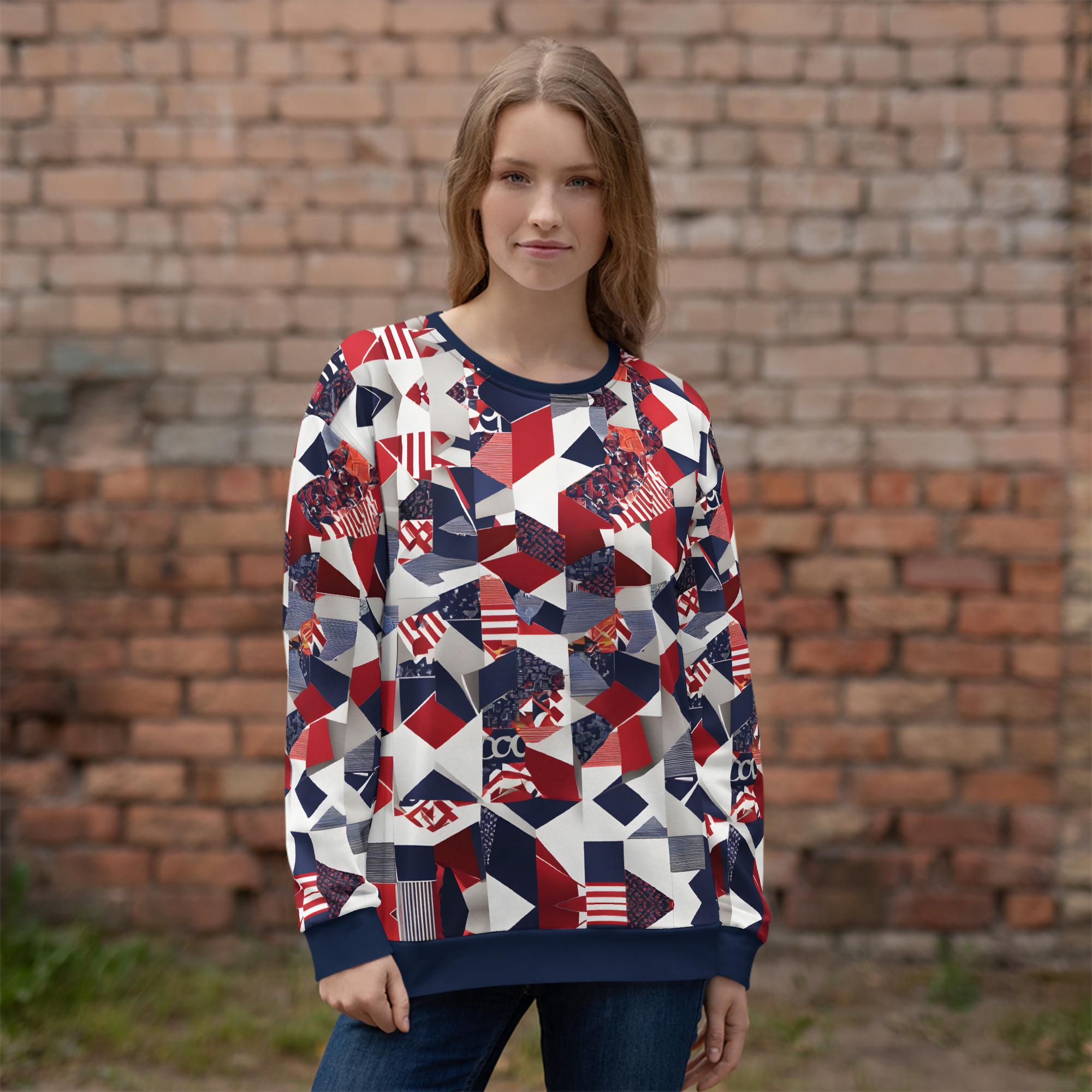 Why Not? Design 02 – Unisex Sweatshirt - Image 2