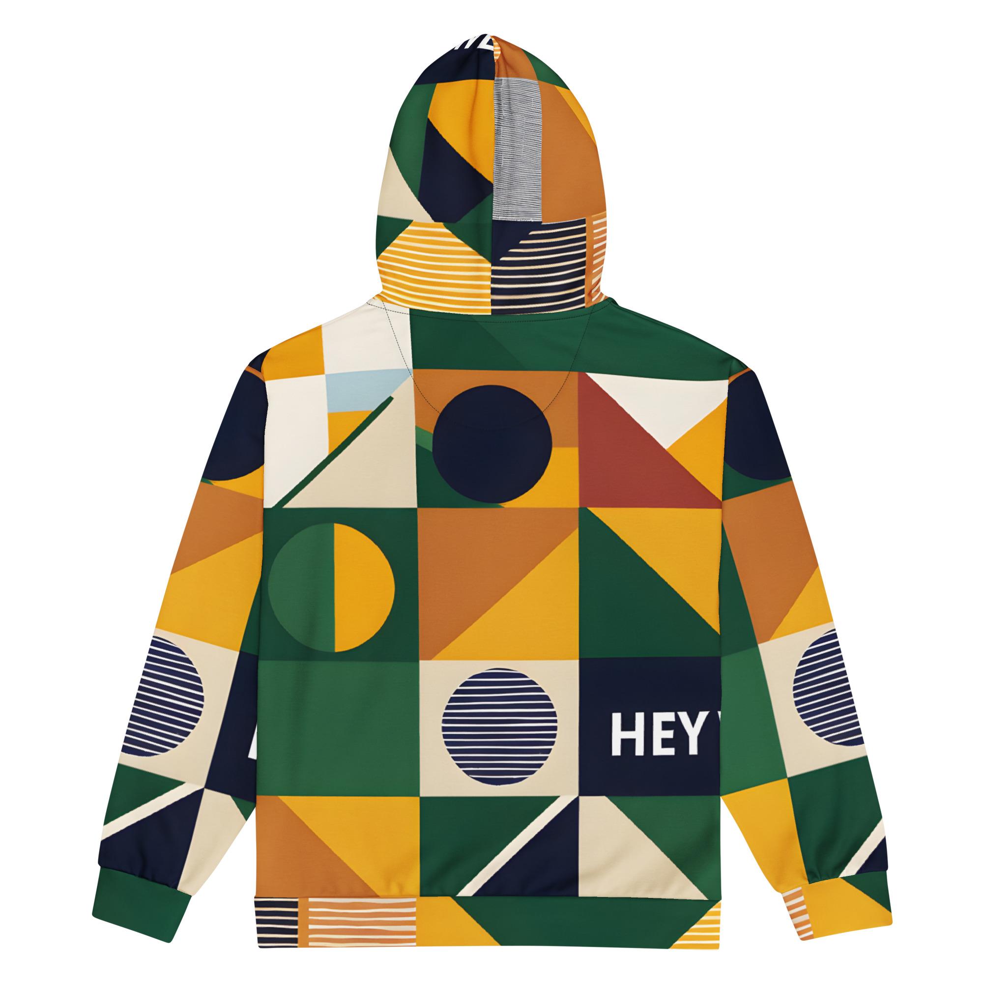 Hey Wena: Design 01 – Unisex Zip Hoodie - Image 9