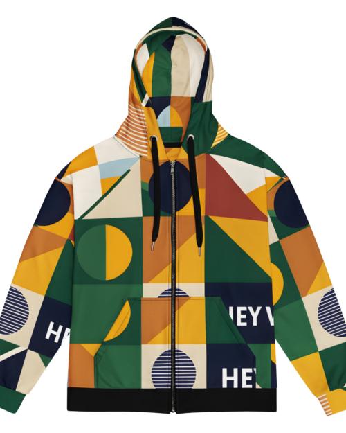 Hey Wena: Design 01 – Unisex Zip Hoodie
