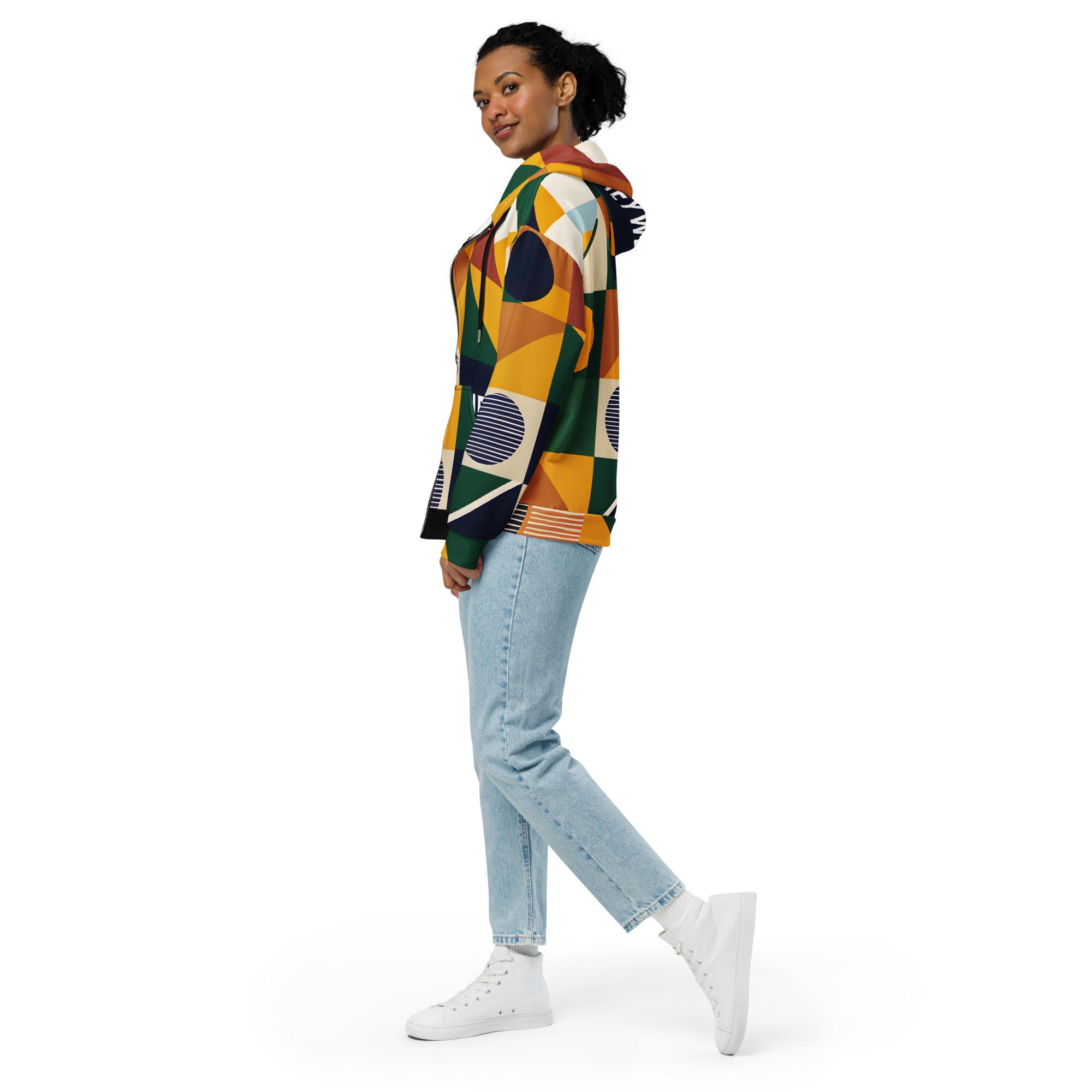 Hey Wena: Design 01 – Unisex Zip Hoodie - Image 8