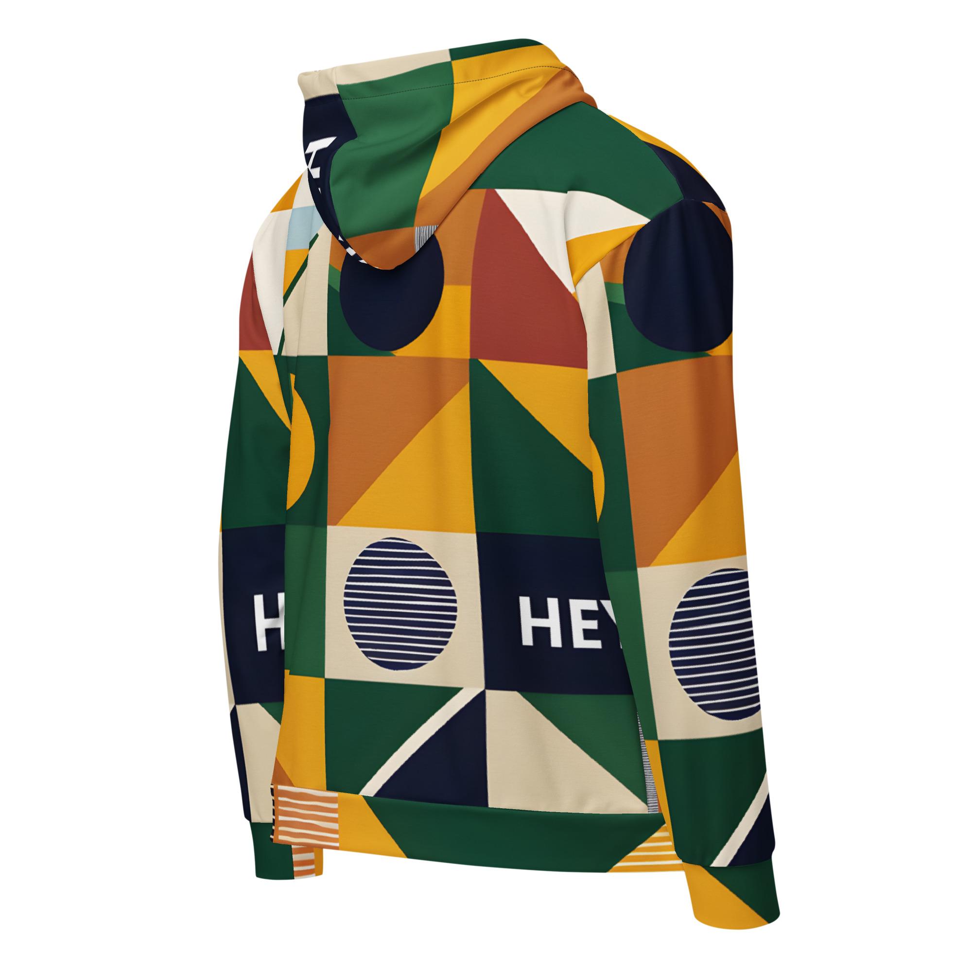 Hey Wena: Design 01 – Unisex Zip Hoodie - Image 2