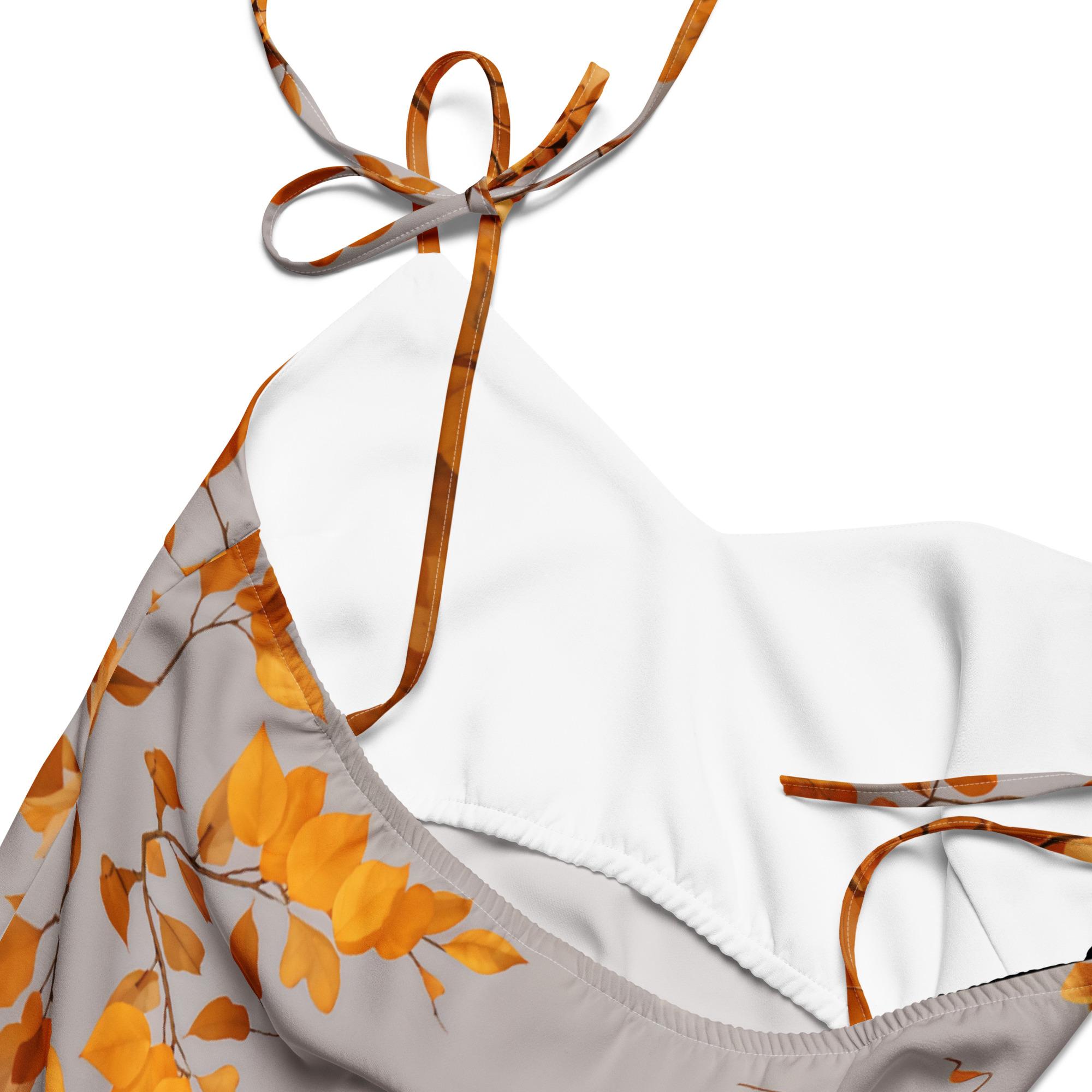 Autumn Ibis: Design 01 – Tie-strap midi dress - Image 4