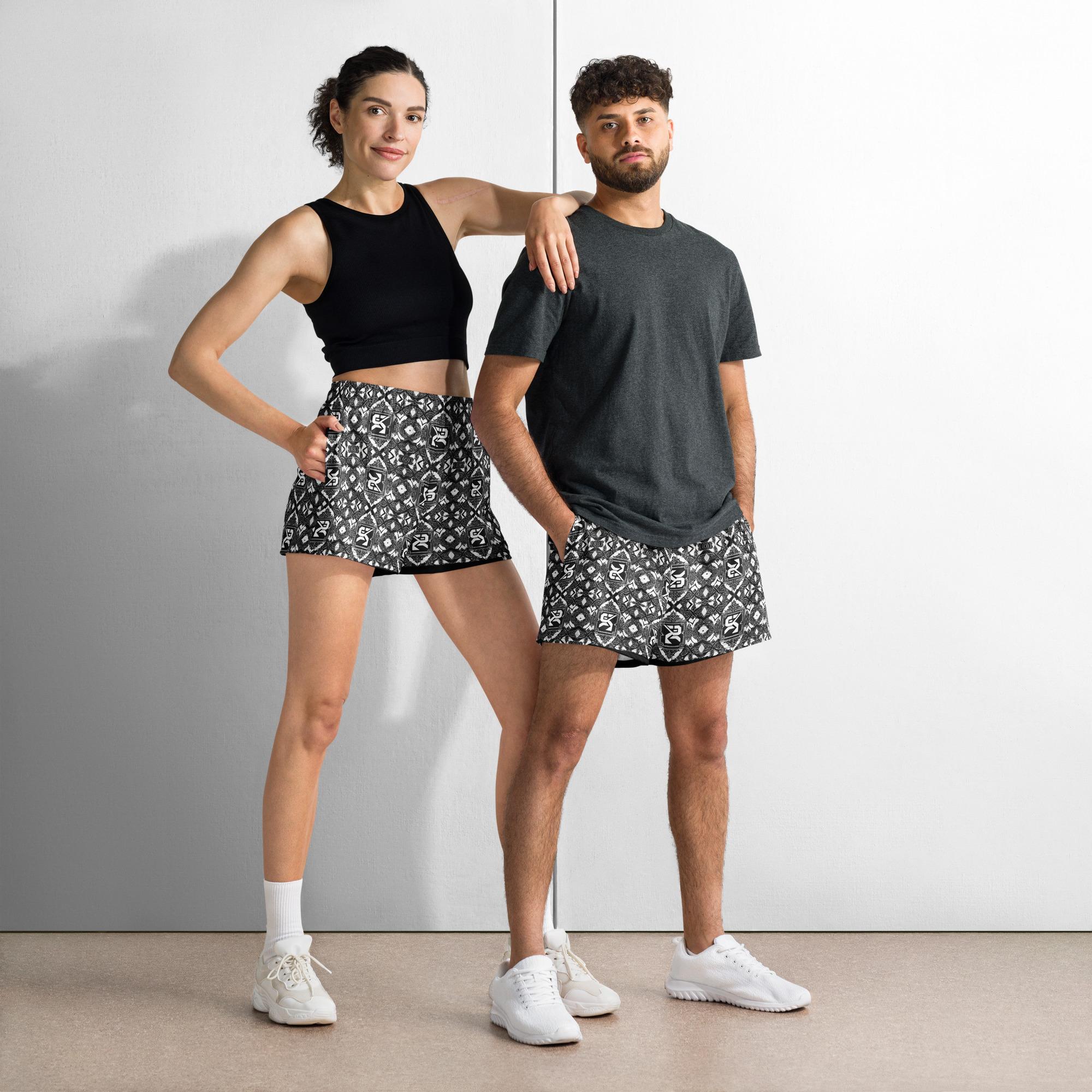 Shappy: Design 01 – Unisex Athletic Shorts - Image 3