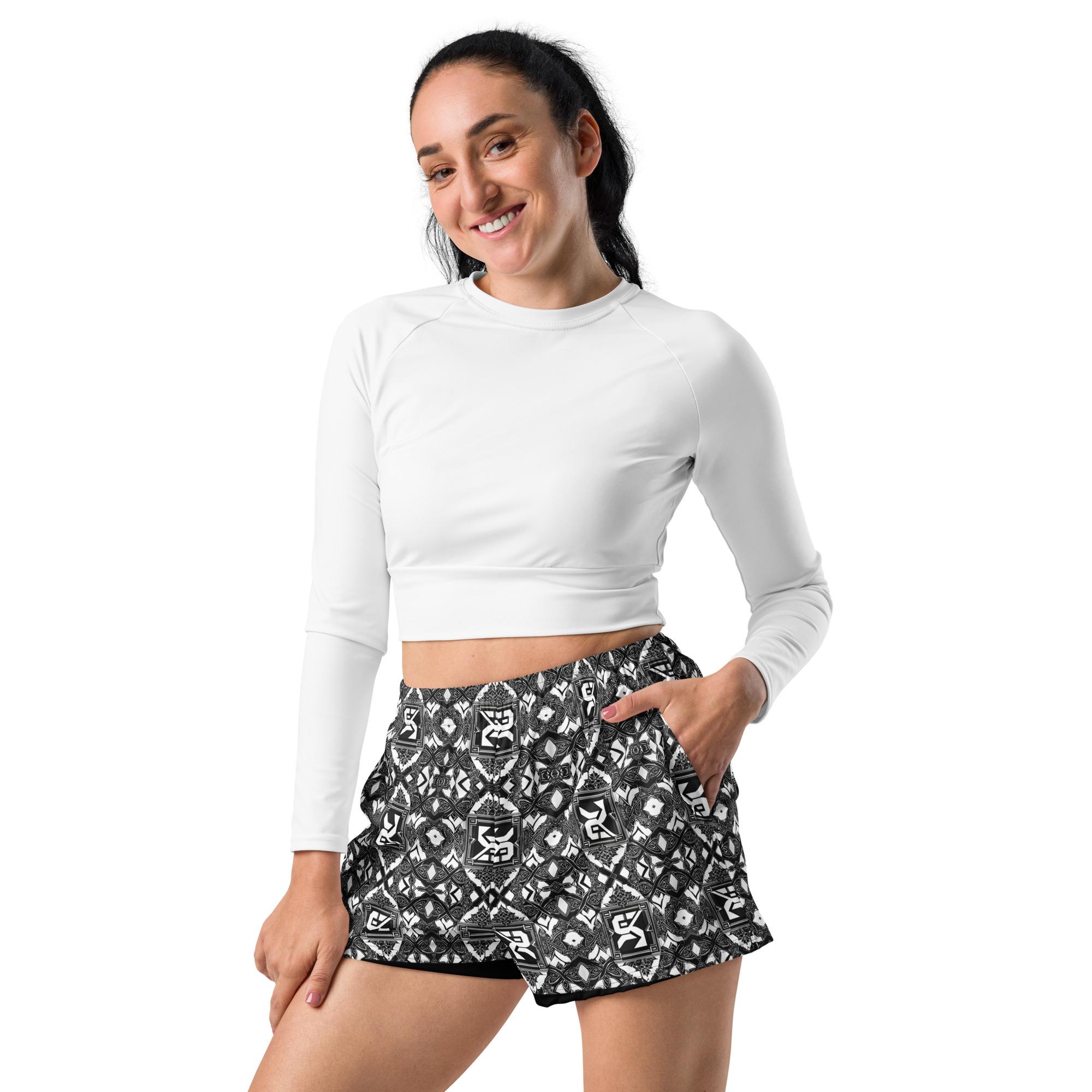 Shappy: Design 01 – Unisex Athletic Shorts - Image 5