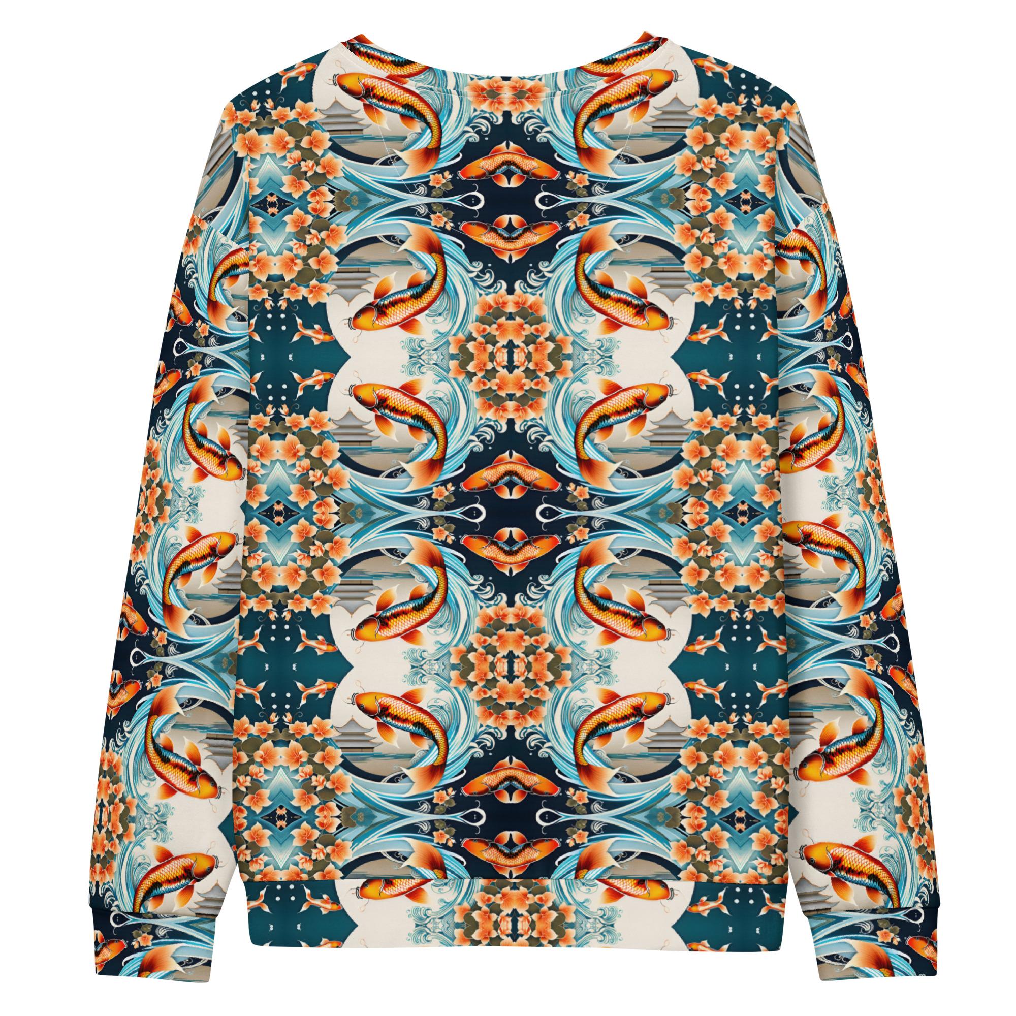 Koi-Men Apparel: Design 15 – Unisex Cotton Sweatshirt