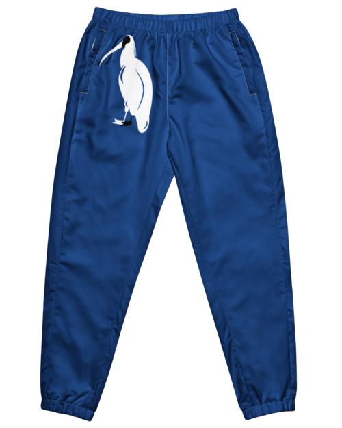 One Wear Ibis Solo – Unisex Track Pants – Royal, White & Black