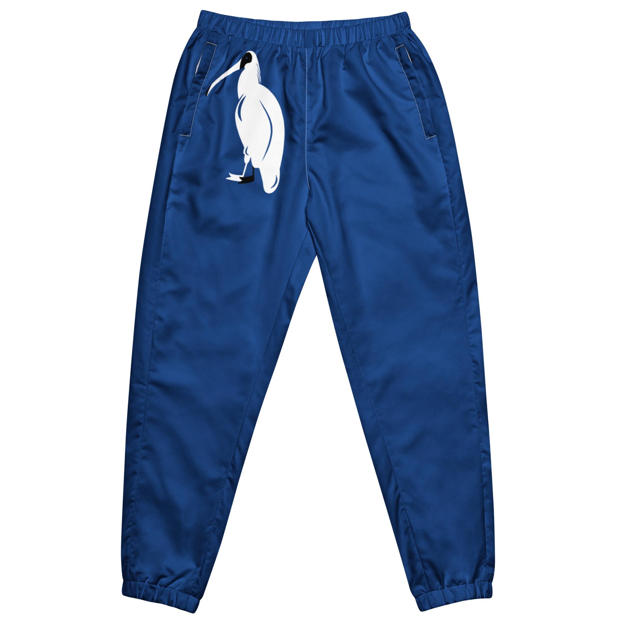 One Wear Ibis Solo – Unisex Track Pants – Royal, White & Black
