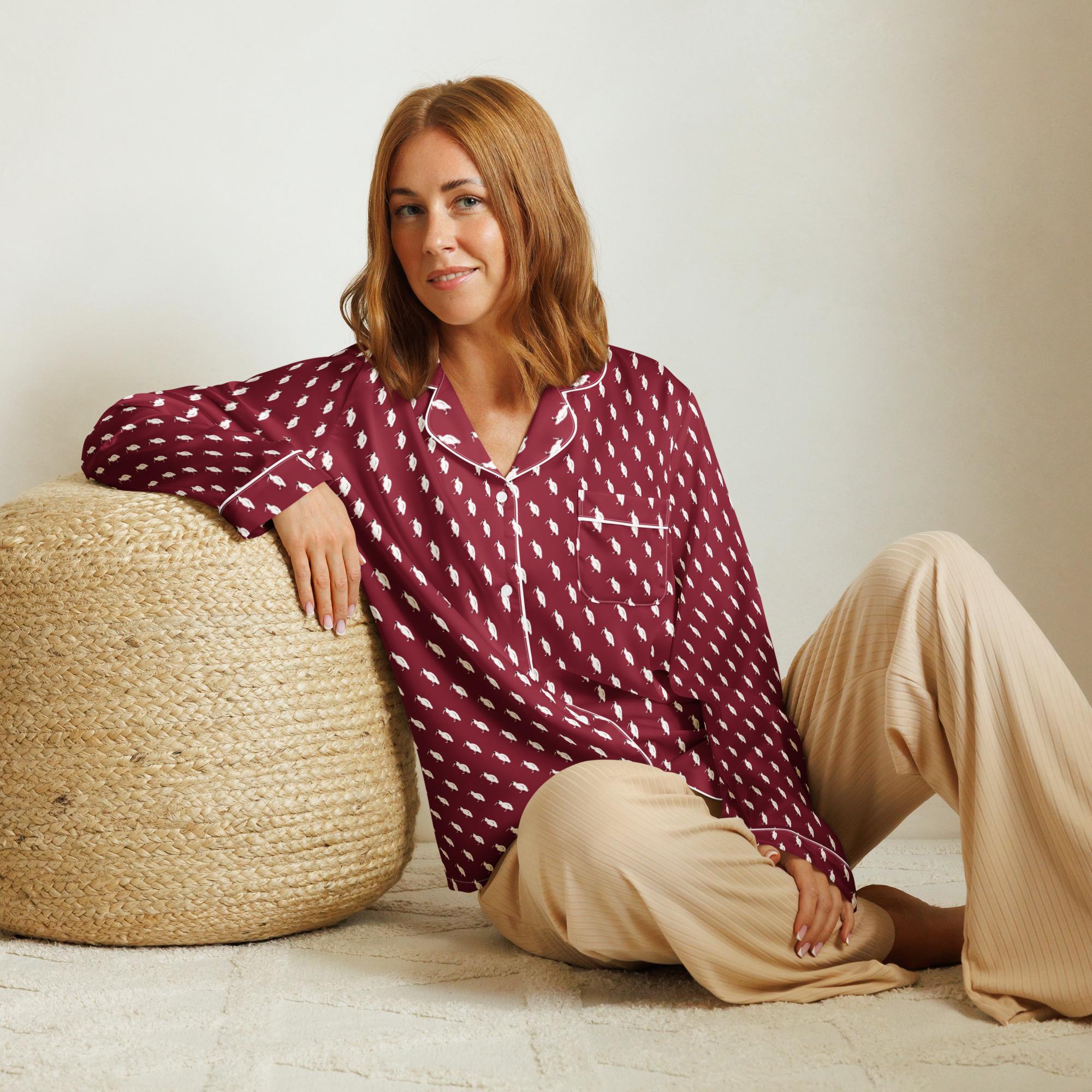Women’s long sleeve pajama top - Image 6