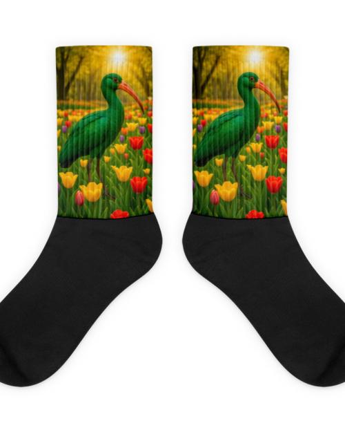 One Wear Tulip Garden Ibis 01 - Socks