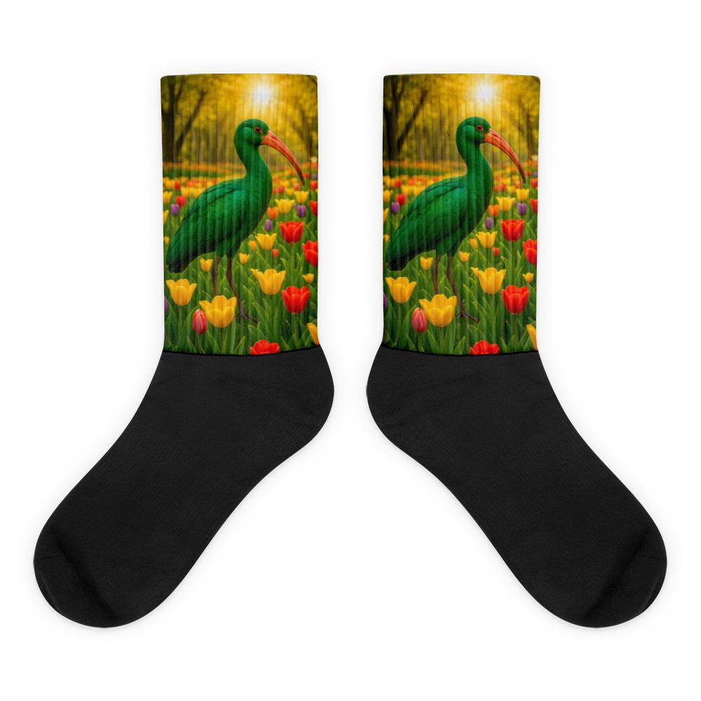 One Wear Tulip Garden Ibis 01 - Socks