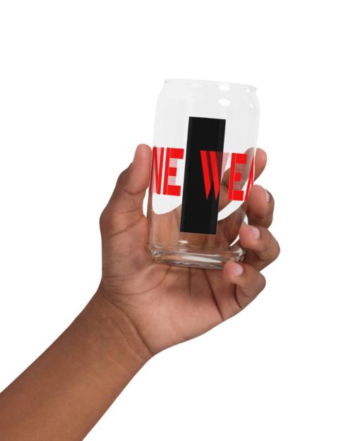 Can-shaped glass