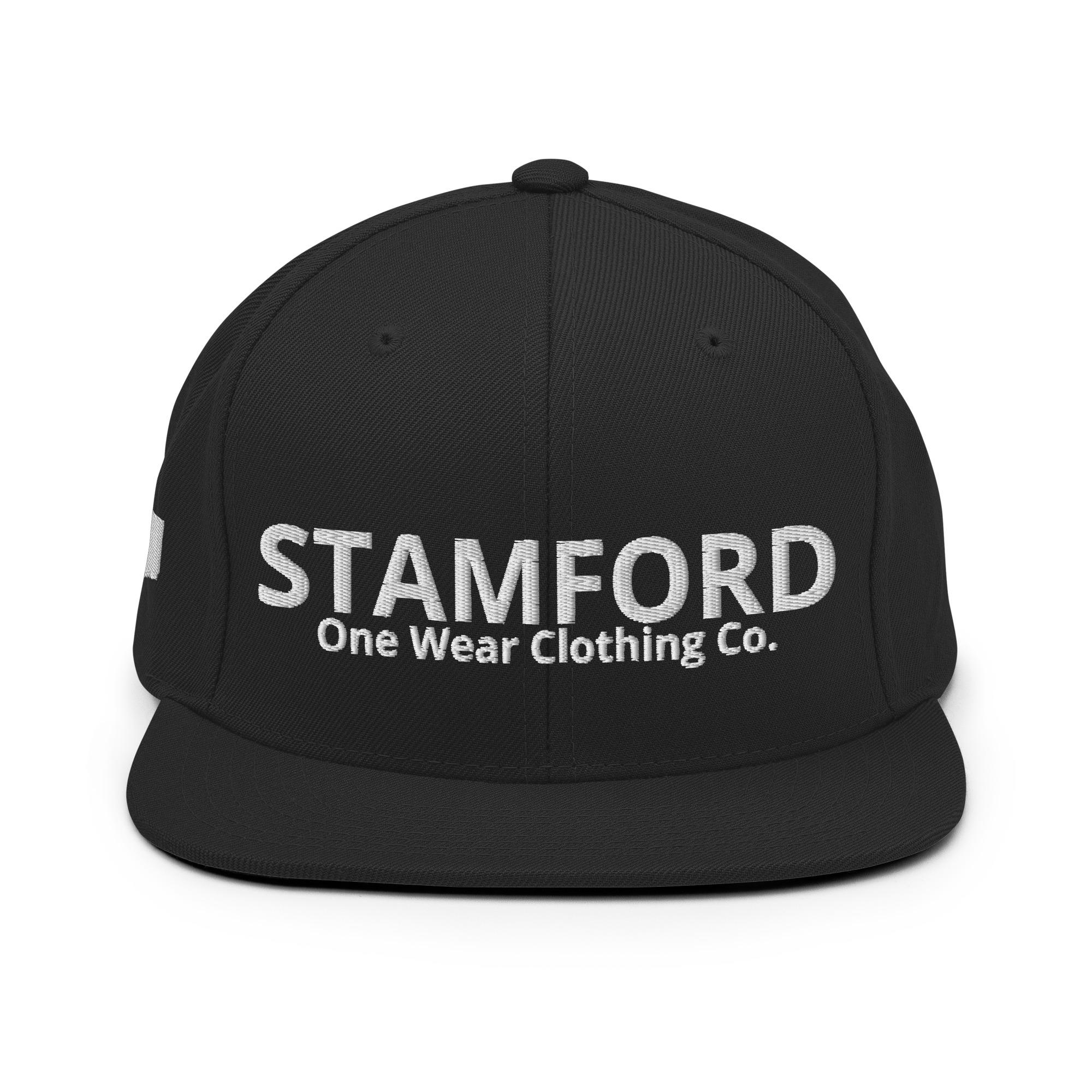 One Wear Stamford - Snapback Hat - White Text - Image 5