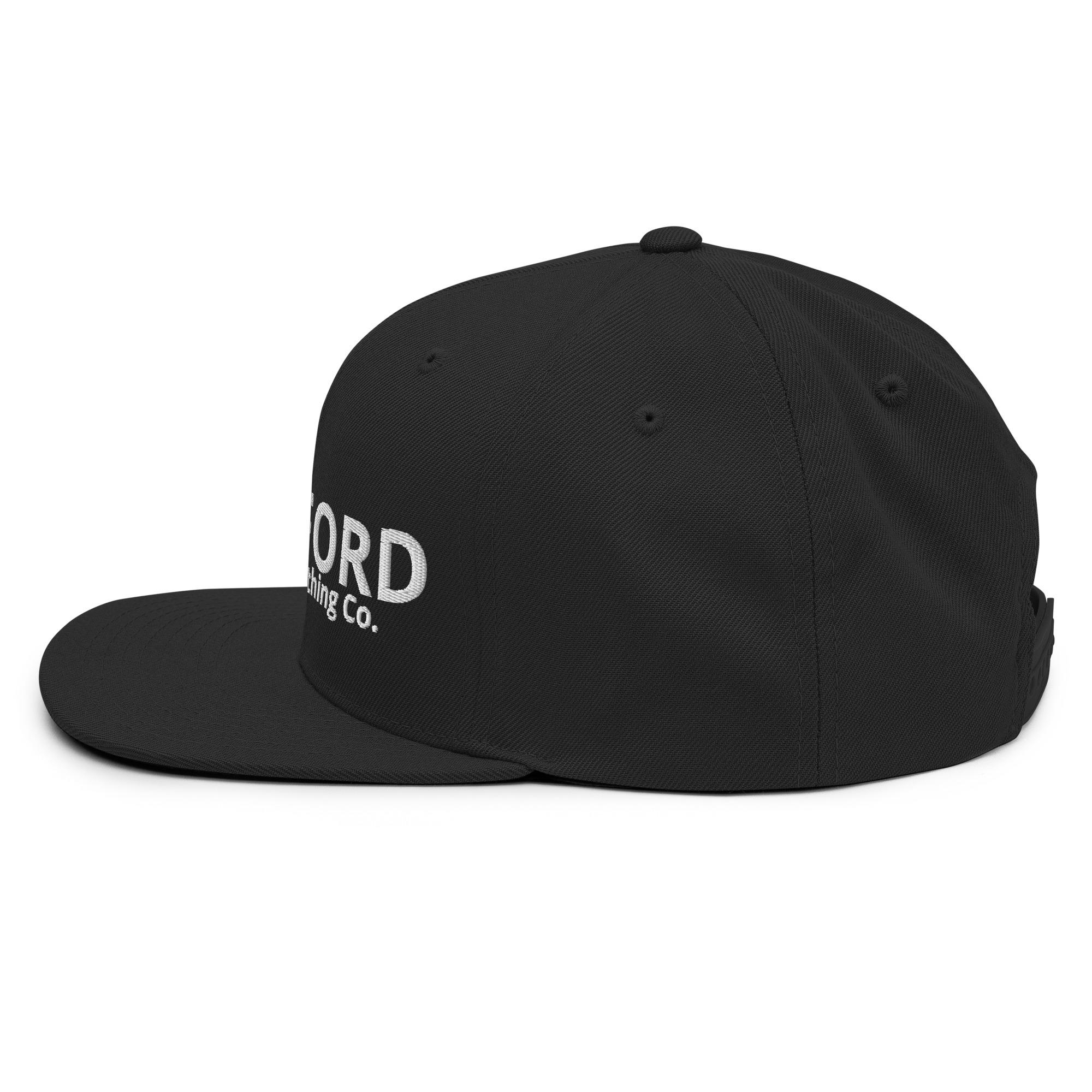 One Wear Stamford - Snapback Hat - White Text - Image 7