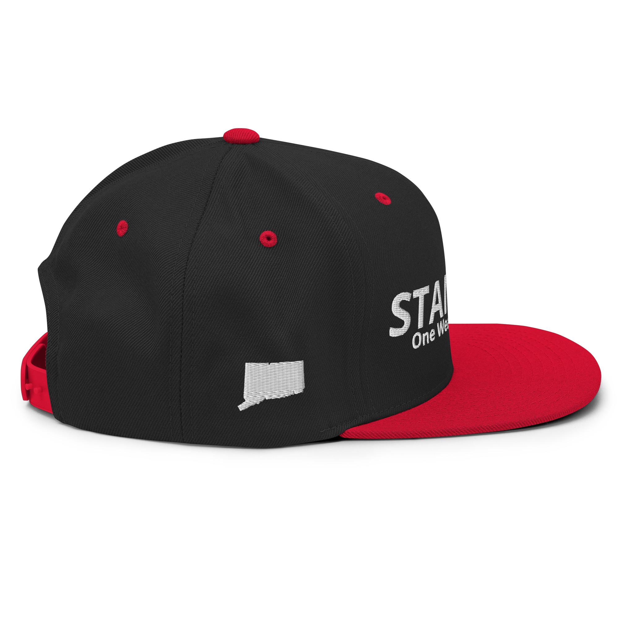 One Wear Stamford - Snapback Hat - White Text - Image 12