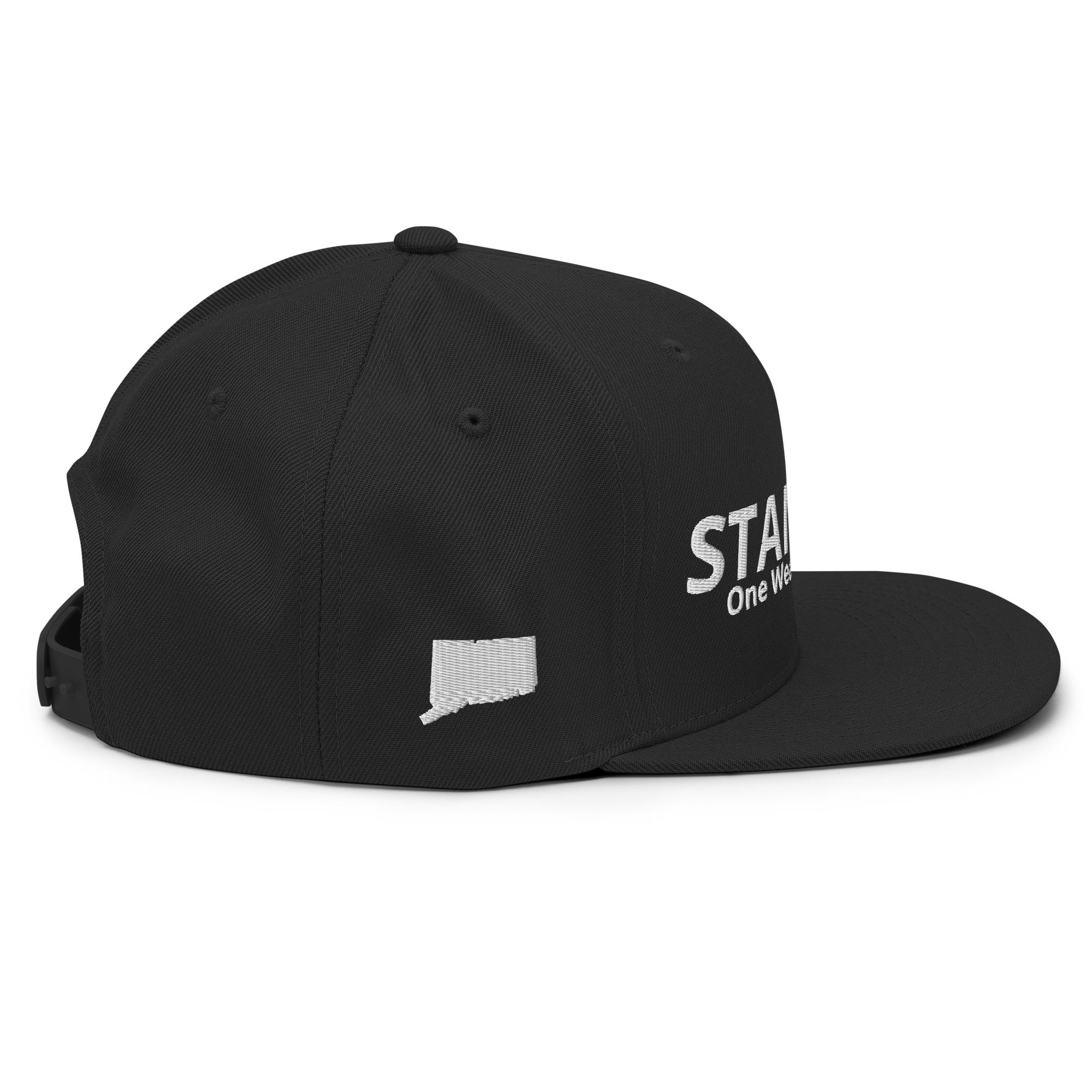 One Wear Stamford - Snapback Hat - White Text - Image 8