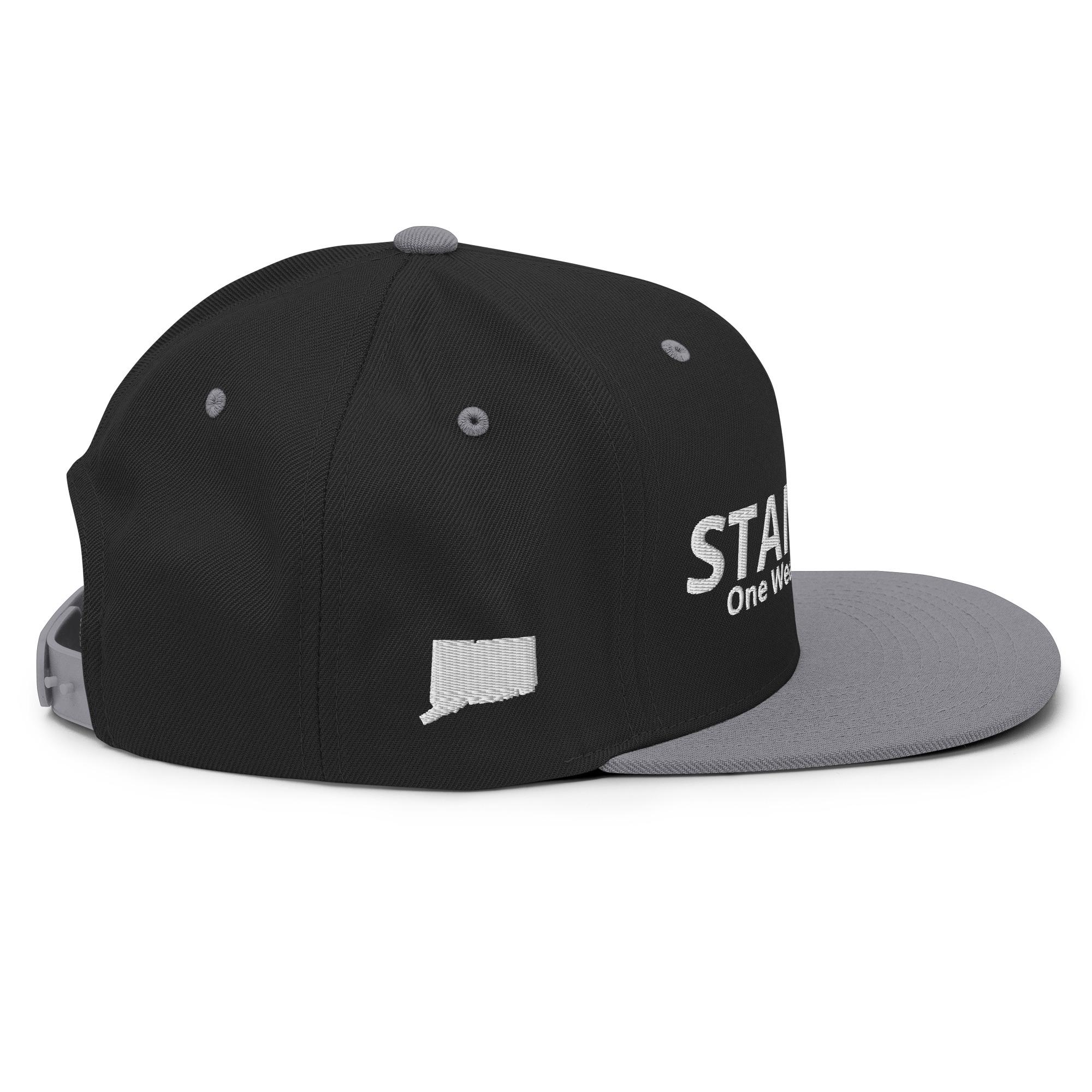 One Wear Stamford - Snapback Hat - White Text - Image 24