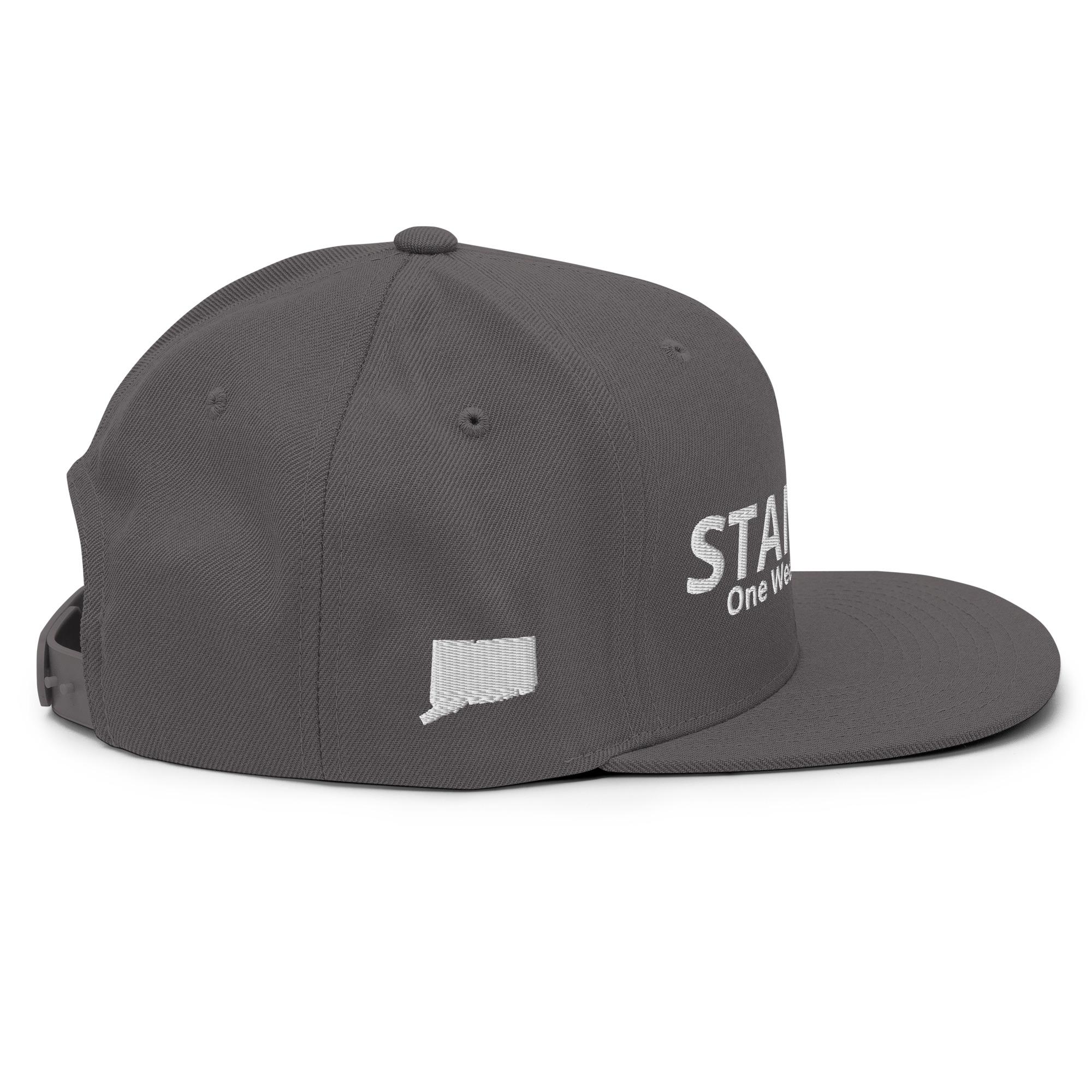 One Wear Stamford - Snapback Hat - White Text - Image 44