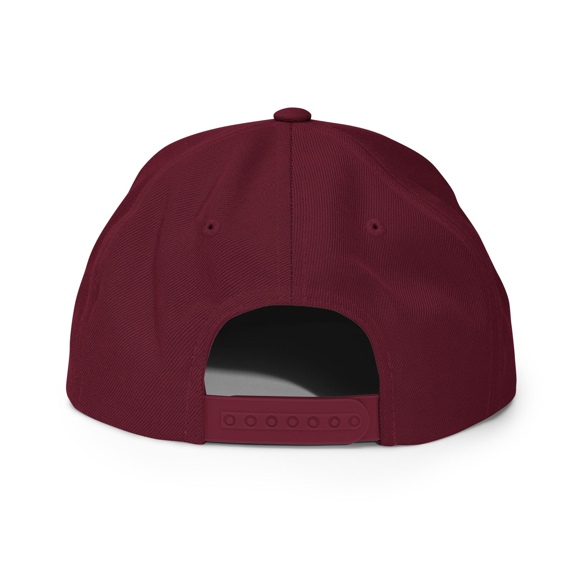 One Wear Slogan & Wavy Head Ibis 2 – Snapback Hat – Gold & White - Image 4