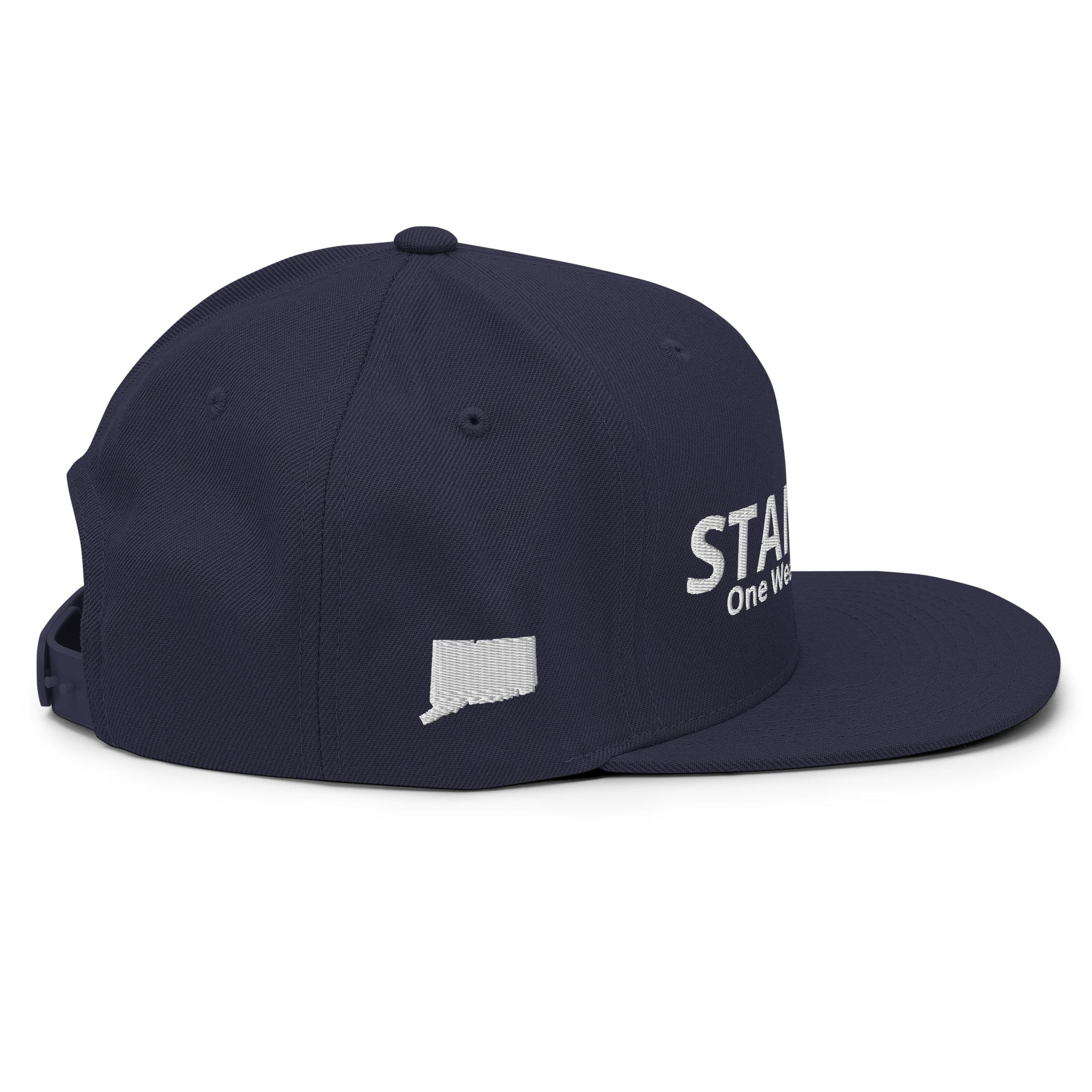One Wear Stamford - Snapback Hat - White Text - Image 32
