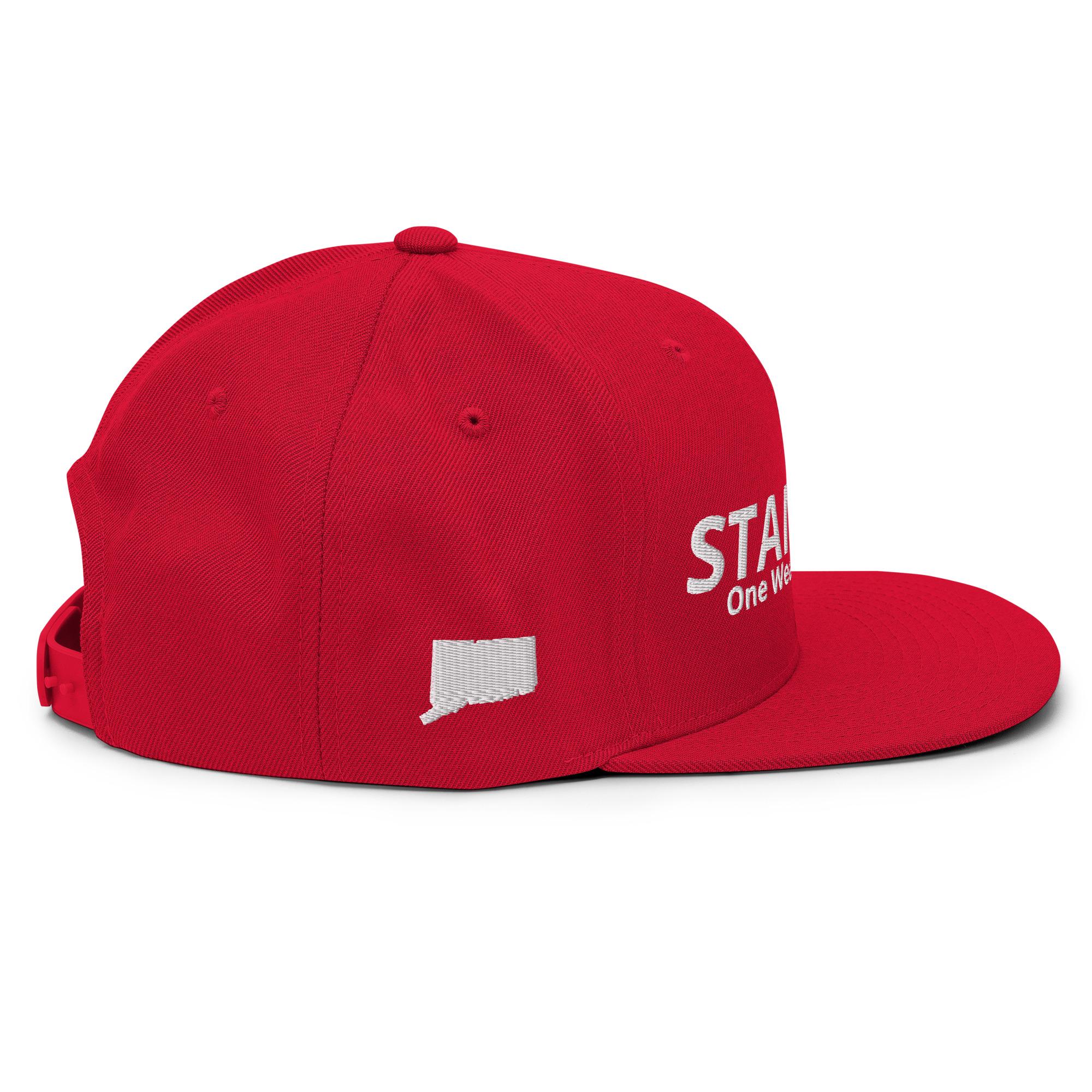 One Wear Stamford - Snapback Hat - White Text - Image 40