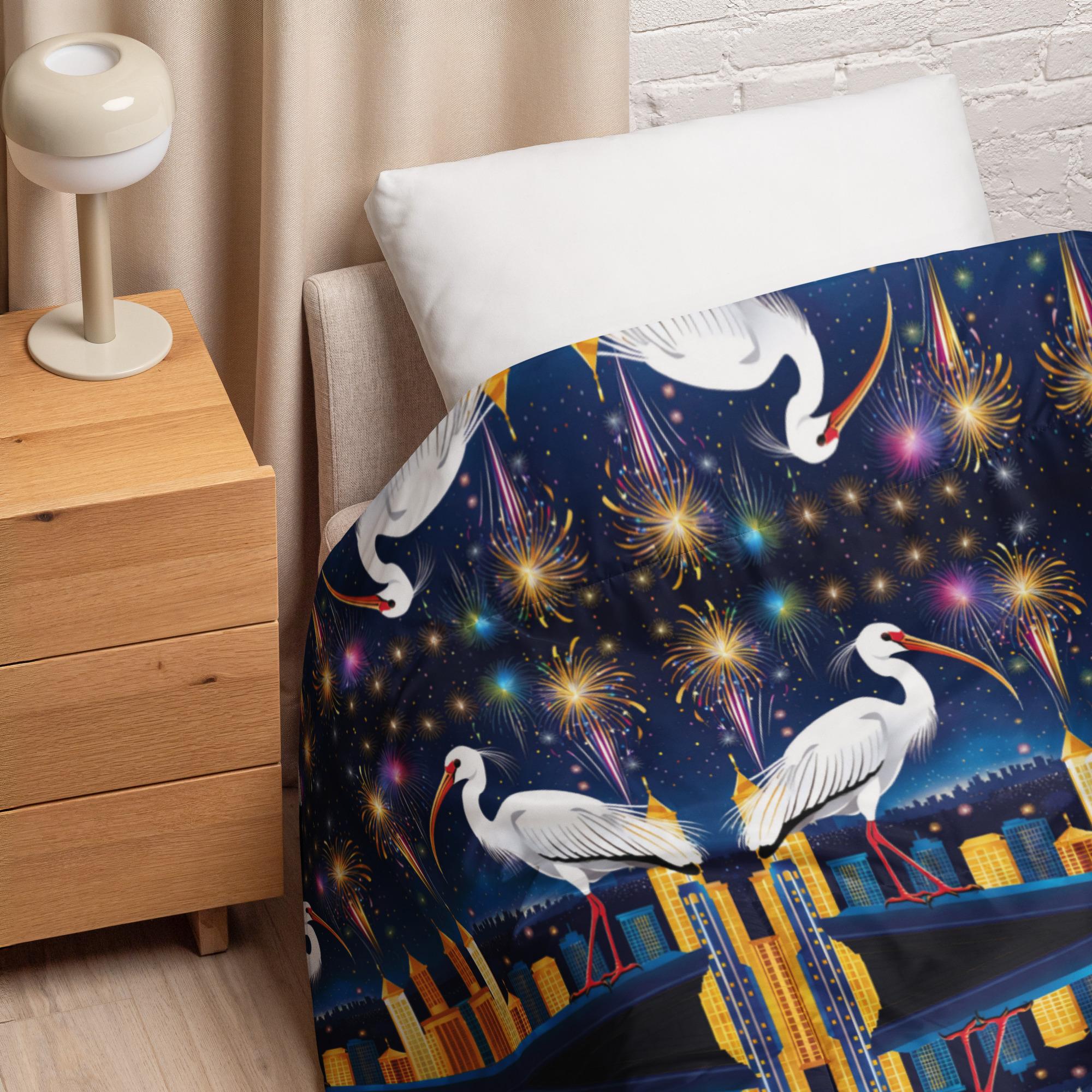 New Year’s Ibis: Design 01 – Comforter