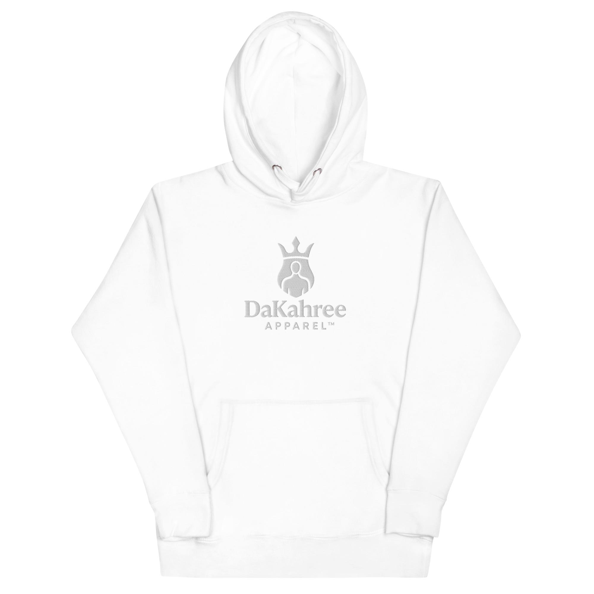 DaKahree: Signature Essentials™ – Unisex Hoodie – White - Image 11