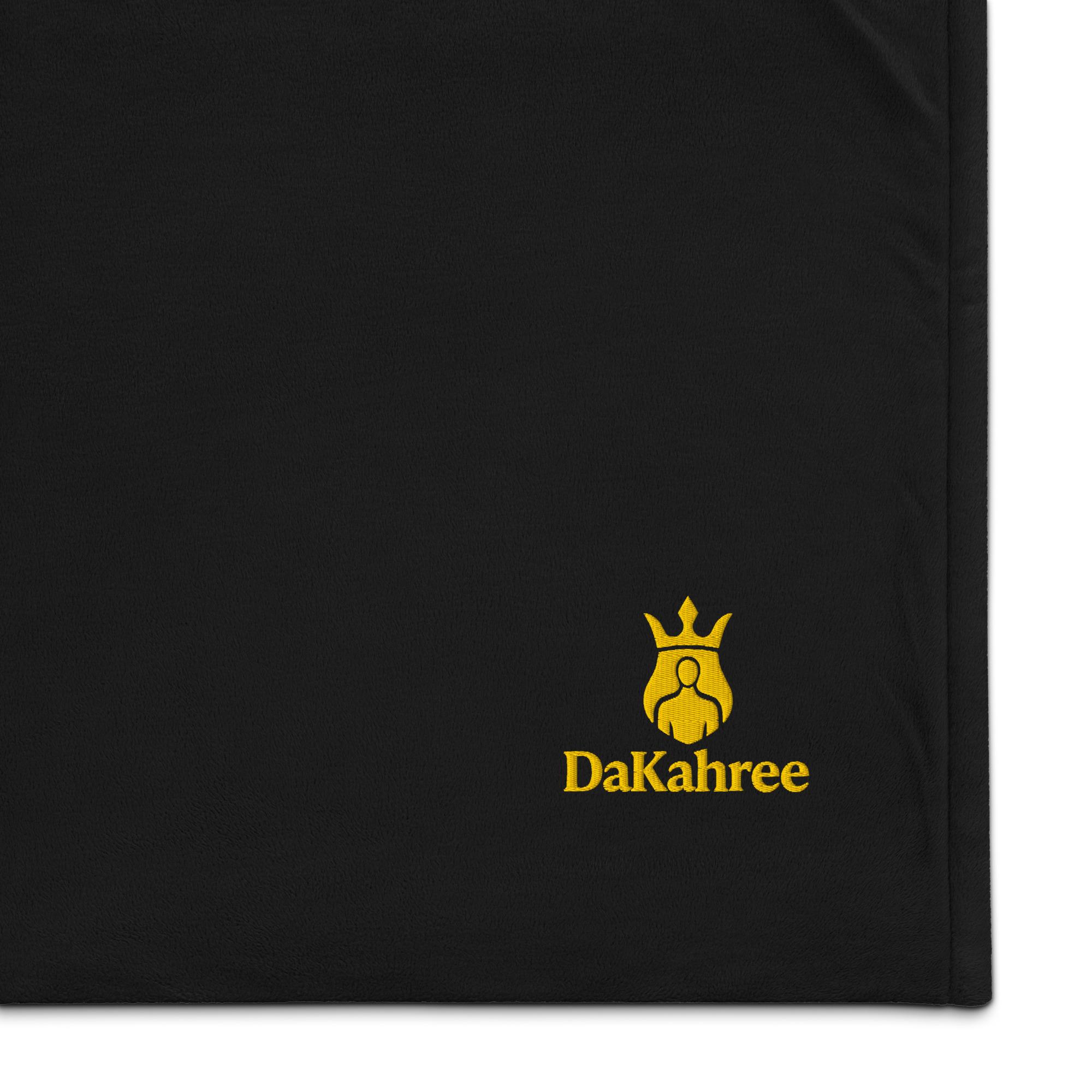 DaKahree: Signature Essentials™ – Premium sherpa blanket – Yellow Gold - Image 5