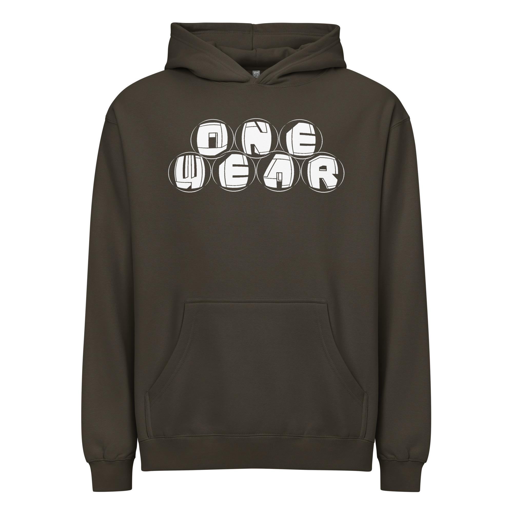 One Wear Graphic Series129 – Men’s box hoodie – white - Image 5