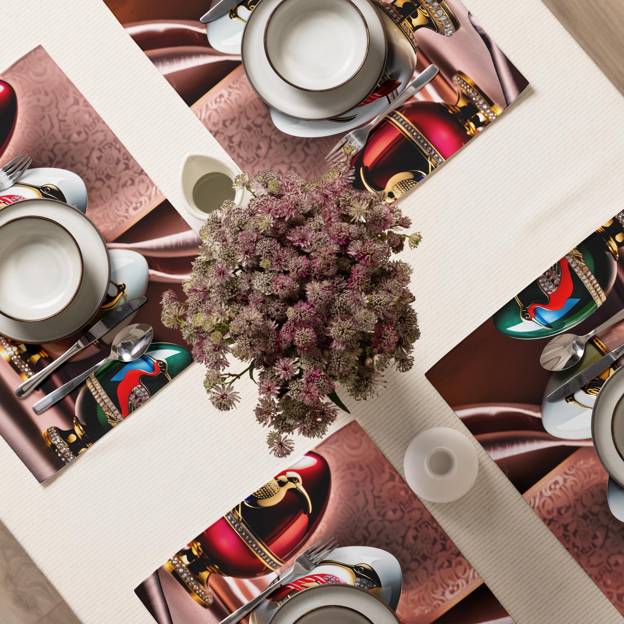 One Wear Ibis Faberge Egg 02 – Placemat Set - Image 2