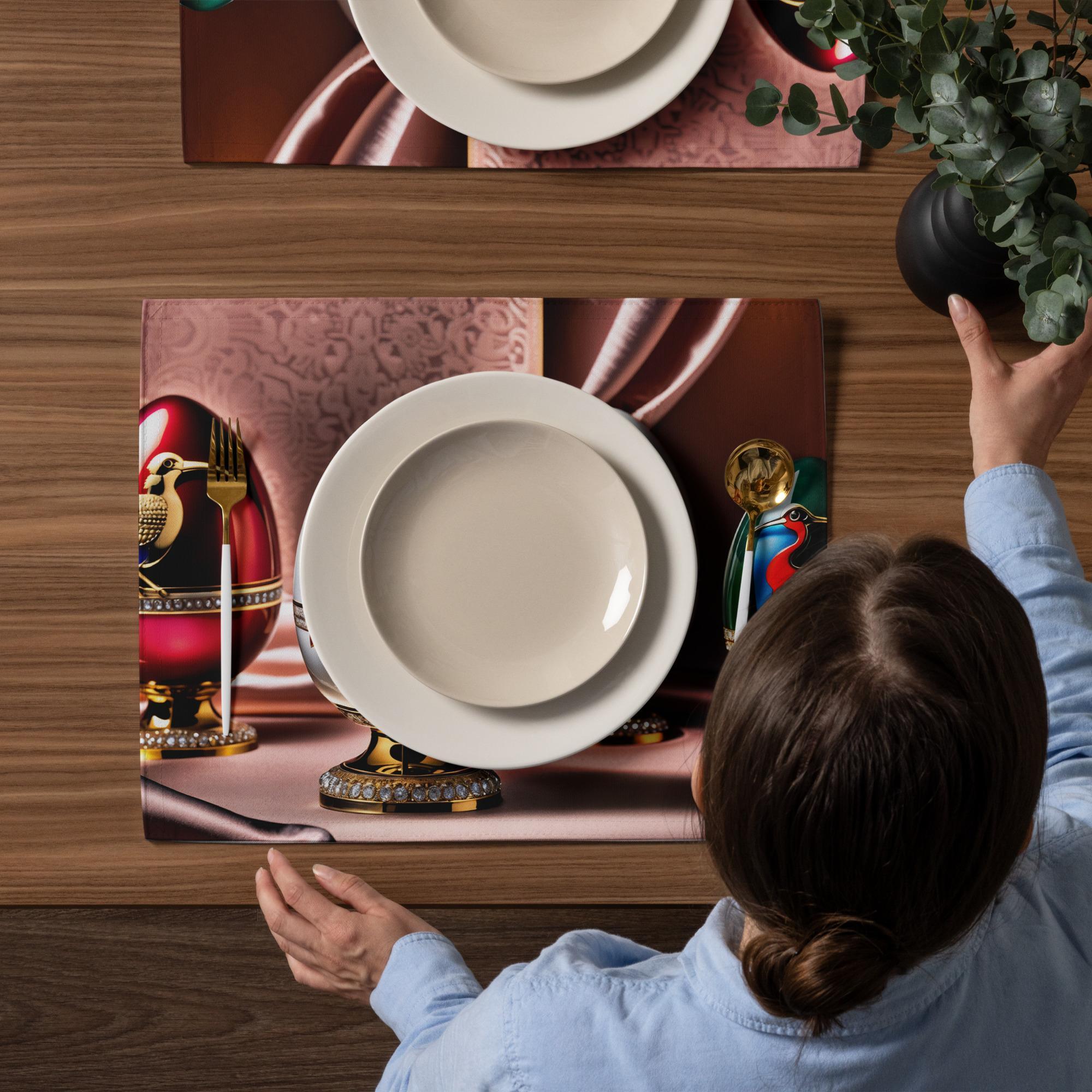 One Wear Ibis Faberge Egg 02 – Placemat Set - Image 4