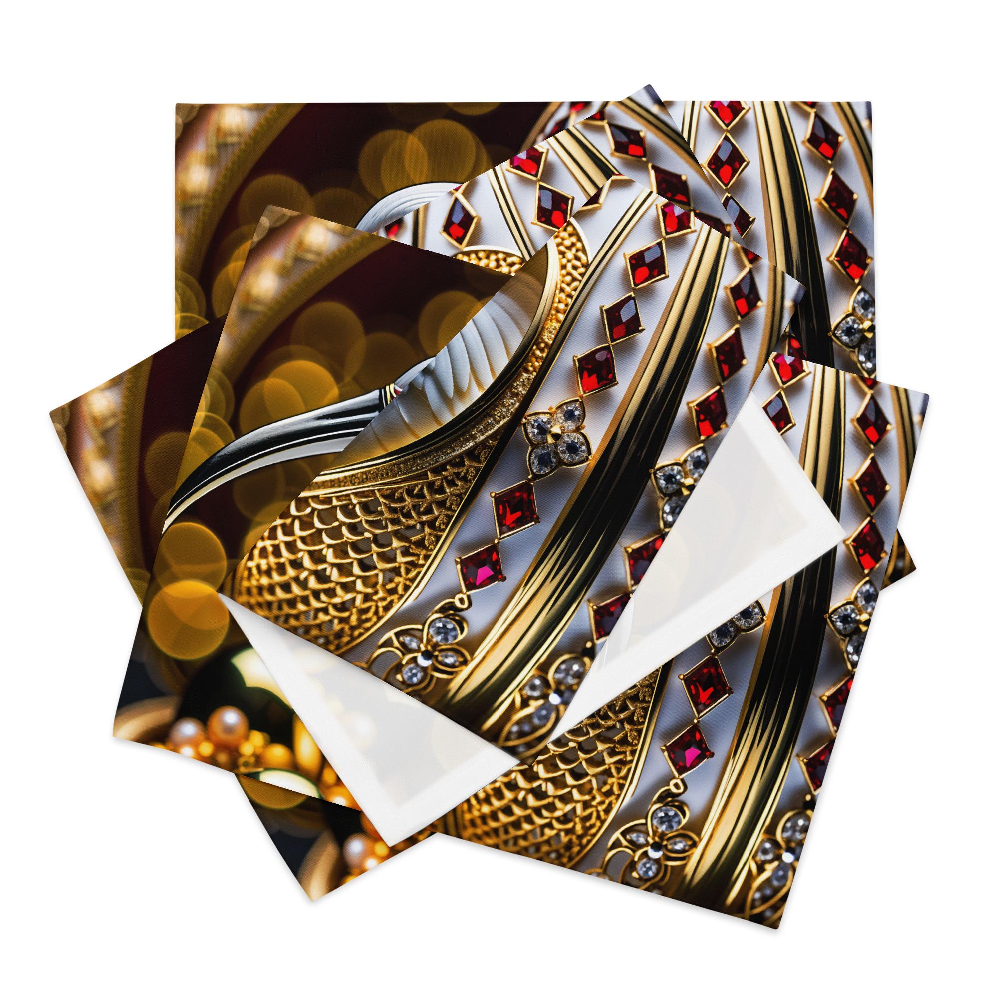 One Wear Ibis Faberge Egg 03 – Placemat Set - Image 2