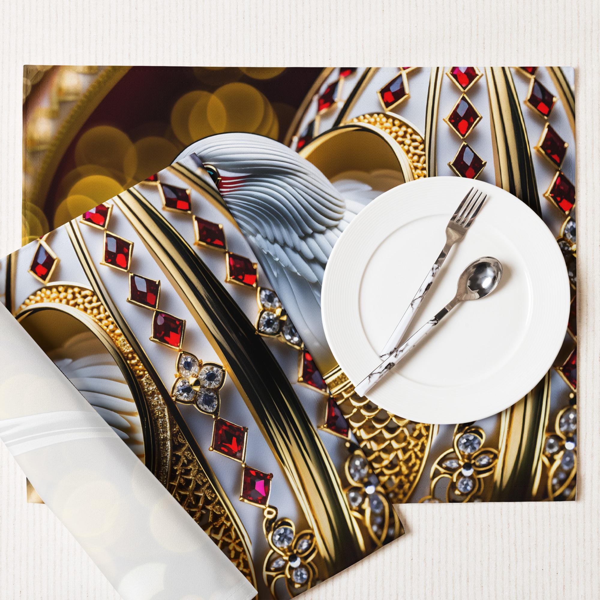 One Wear Ibis Faberge Egg 03 – Placemat Set - Image 3