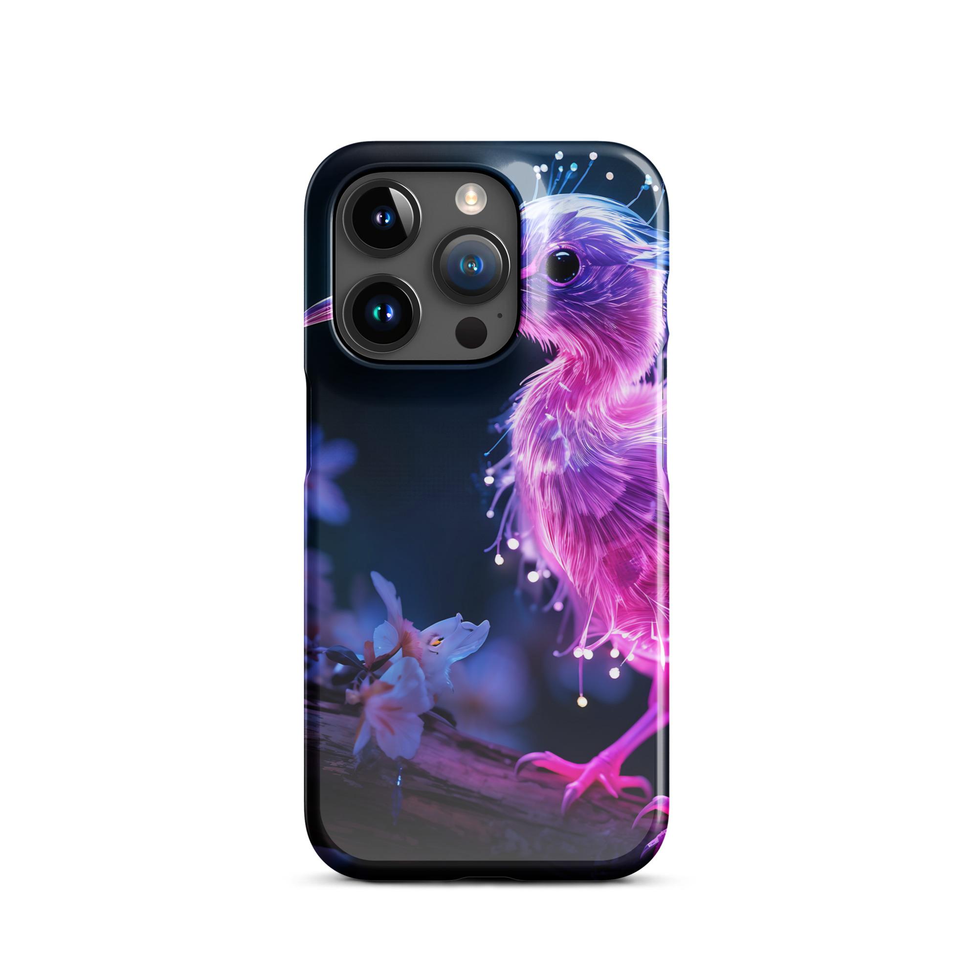 One Wear Neon Pink Ibis 01 – Snap case for iPhone®