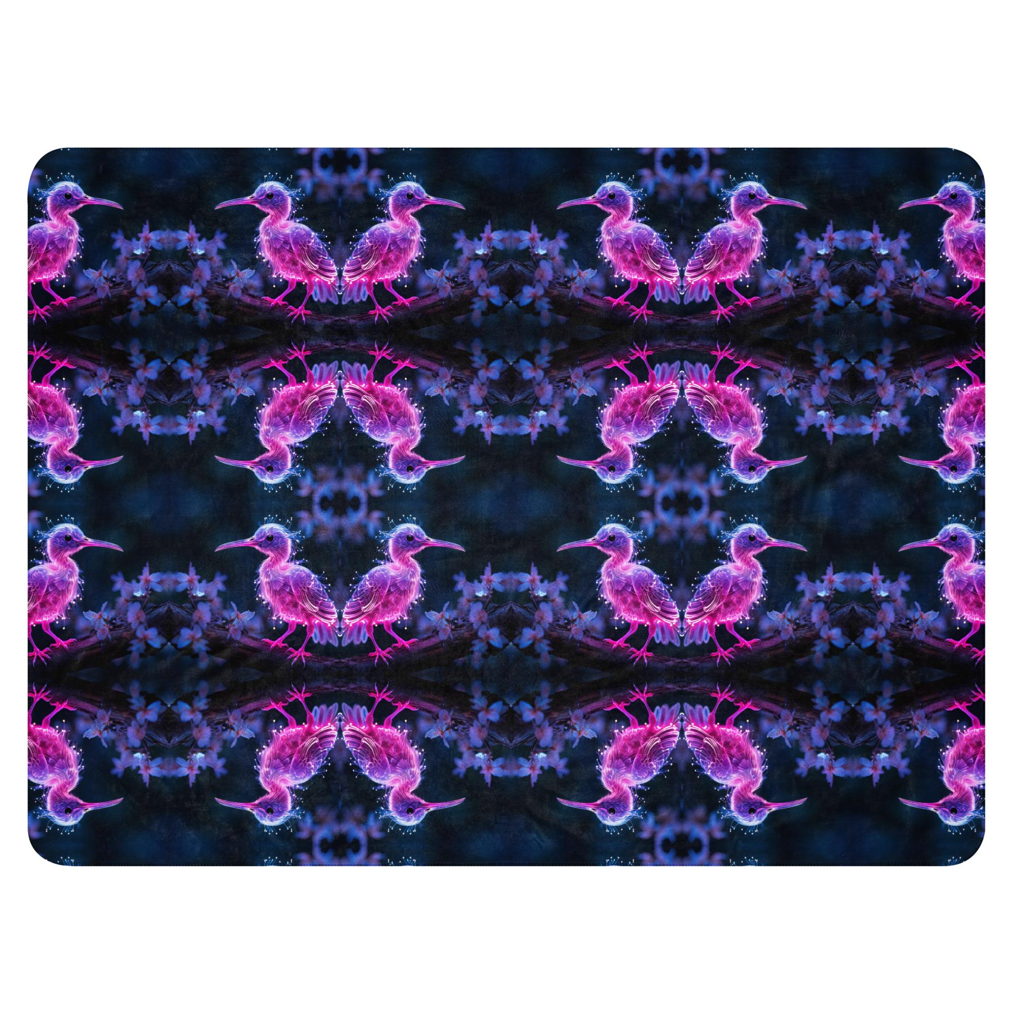 One Wear Neon Pink Ibis 01 – Sherpa blanket - Image 6
