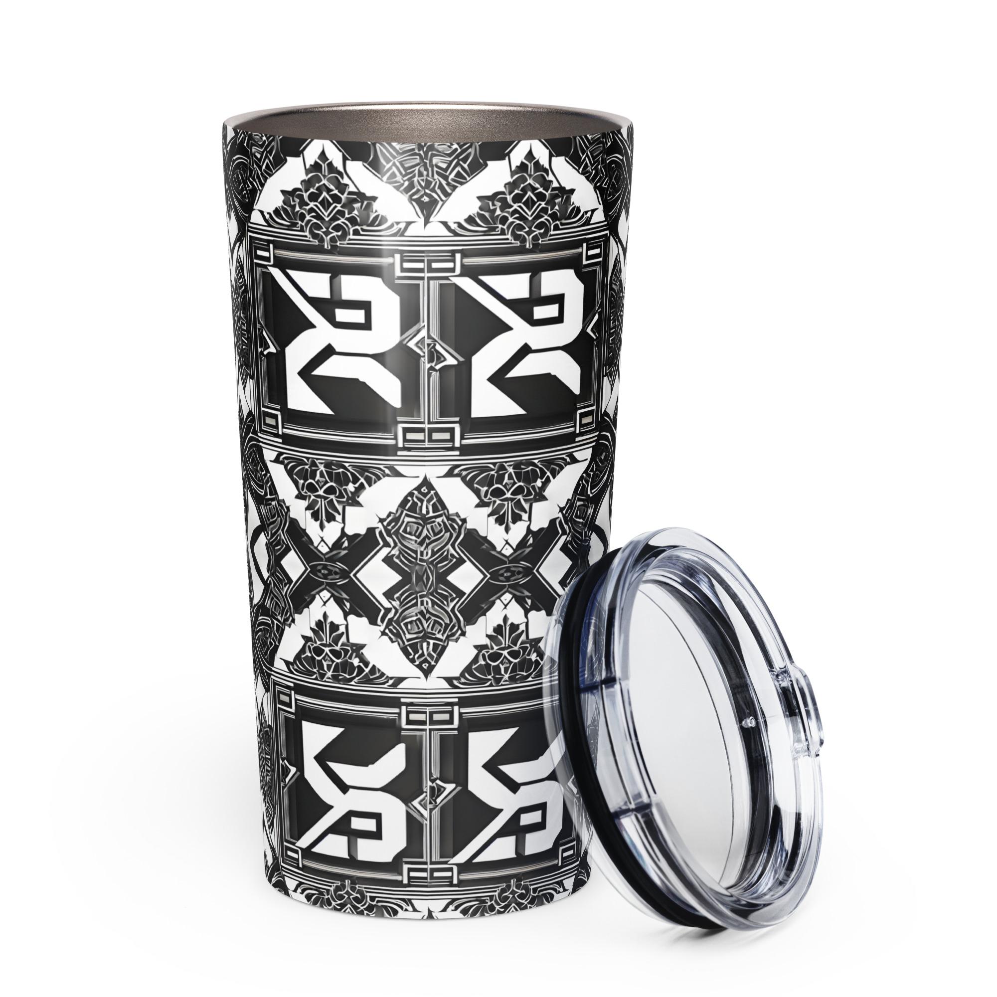 Shappy Apparel: Design 02 – Tapered stainless steel tumbler - Image 2