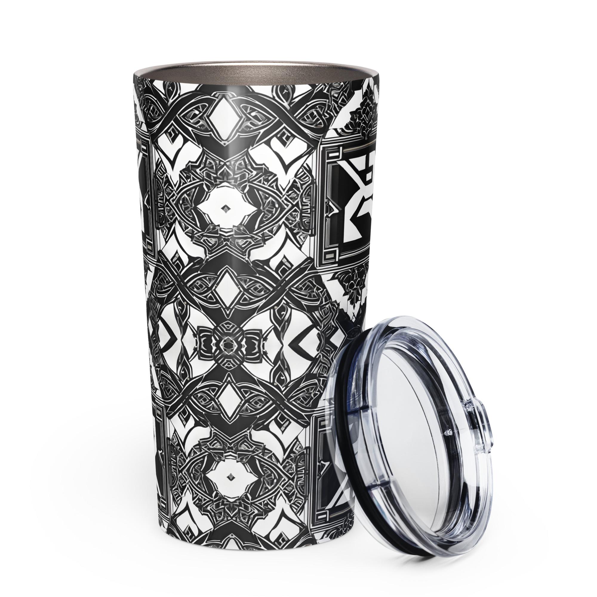 Shappy Apparel: Design 02 – Tapered stainless steel tumbler - Image 3