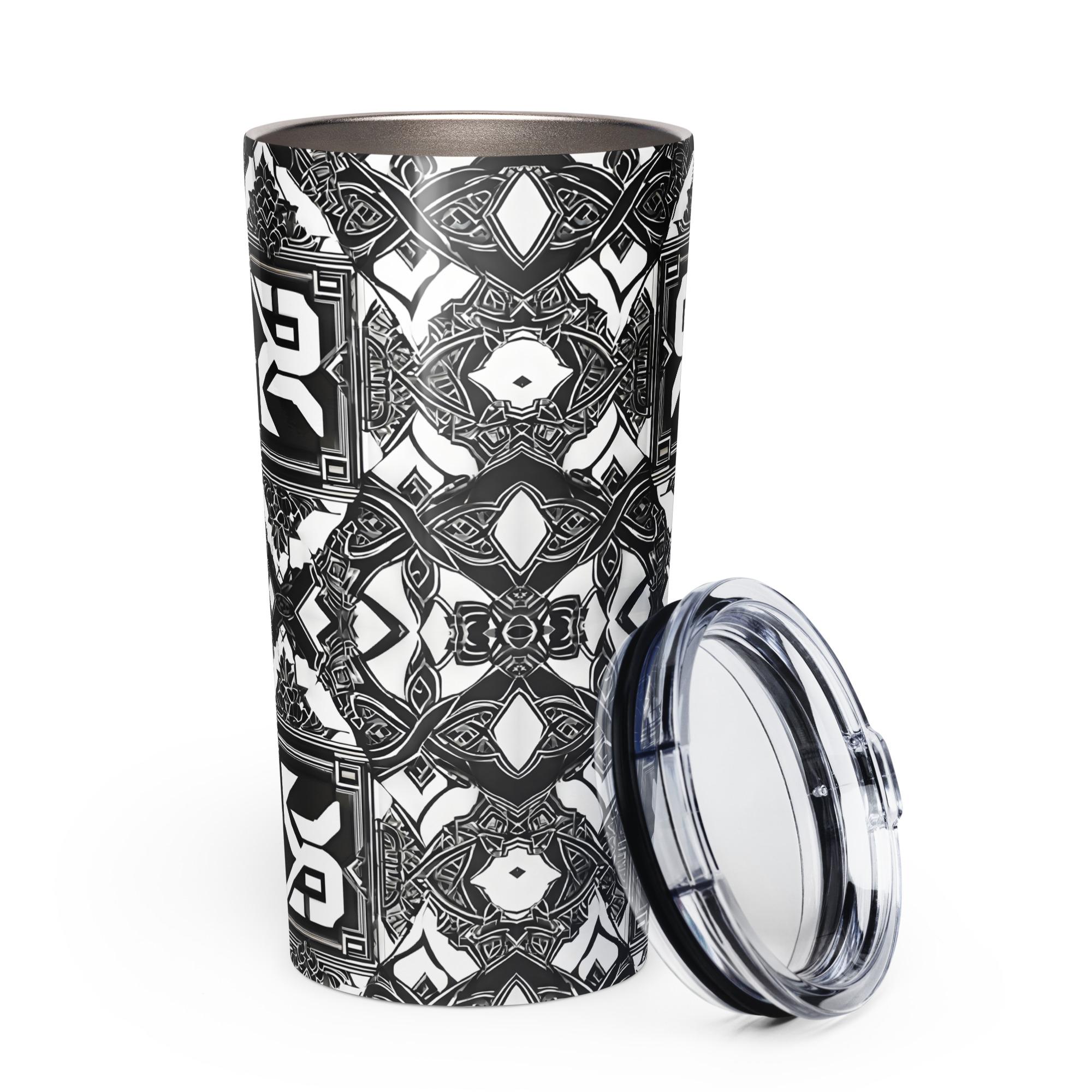 Shappy Apparel: Design 02 – Tapered stainless steel tumbler - Image 4