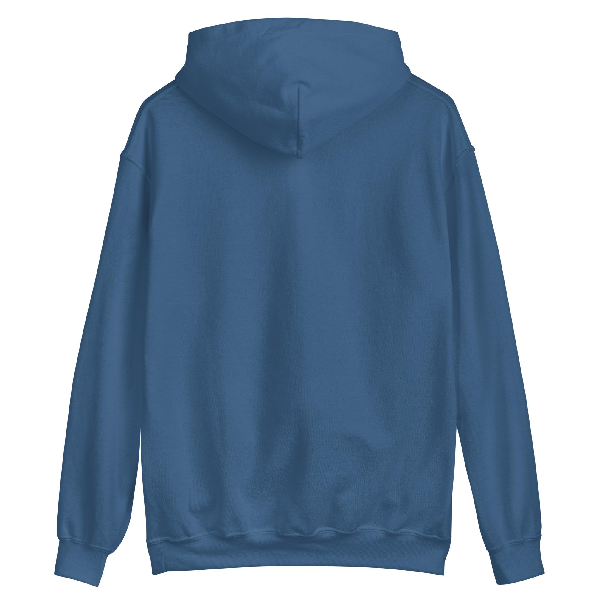 One Wear Graphic Series 44 – Men’s Hoodie – White & Royal - Image 10