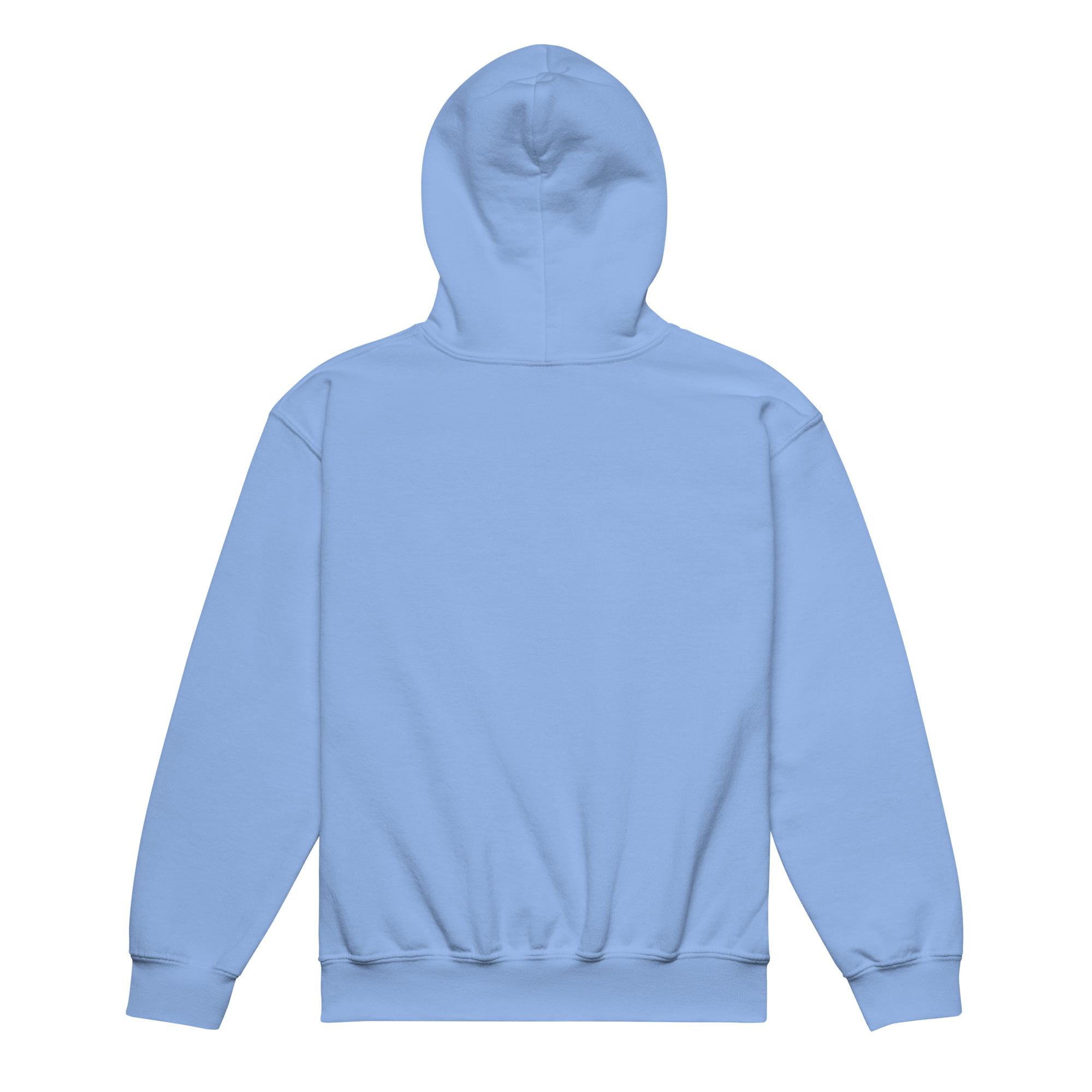 One Wear Graphic Series129 – Youth heavy blend hoodie – White - Image 17
