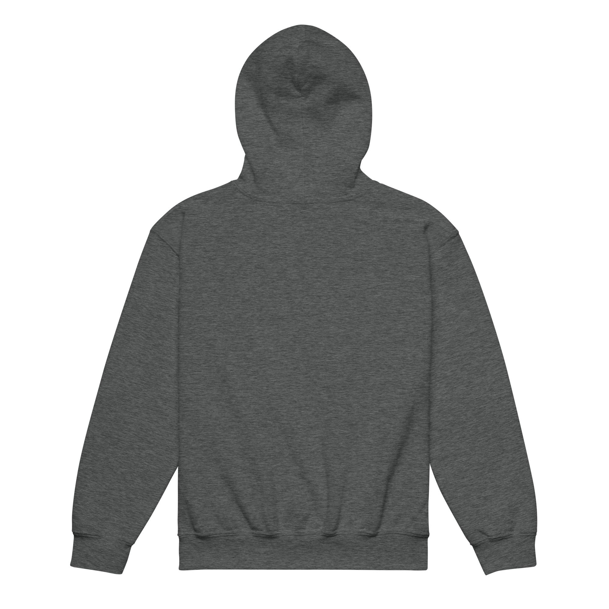 One Wear Graphic Series129 – Youth heavy blend hoodie – White - Image 13